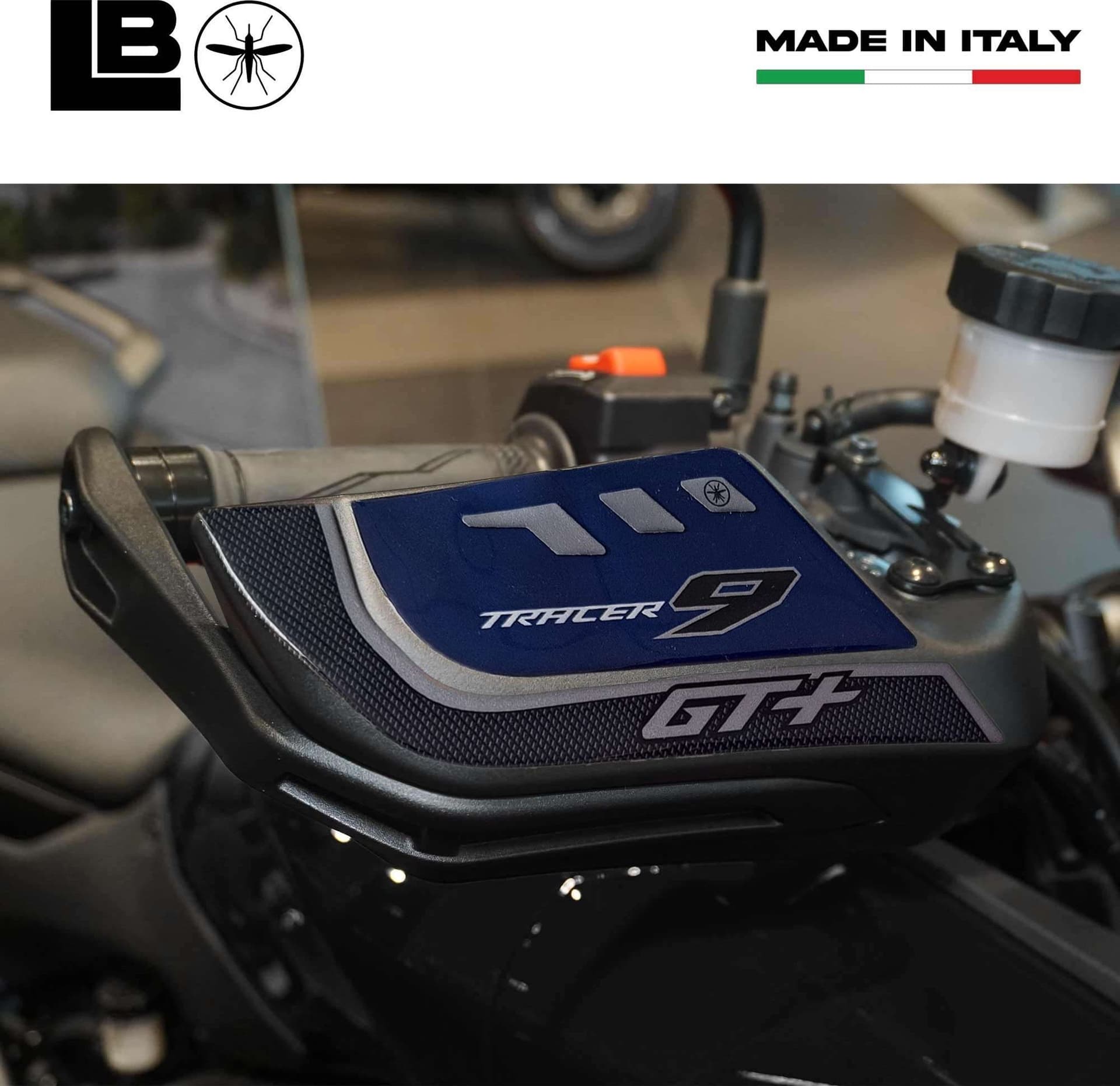 Protezioni Paramani moto Adesivi 3D compatibili con Yamaha Tracer 9 GT+ 2025 in Decalcomanie adesivi e magneti LabelBike - Bibbiano, commercioVirtuoso.it