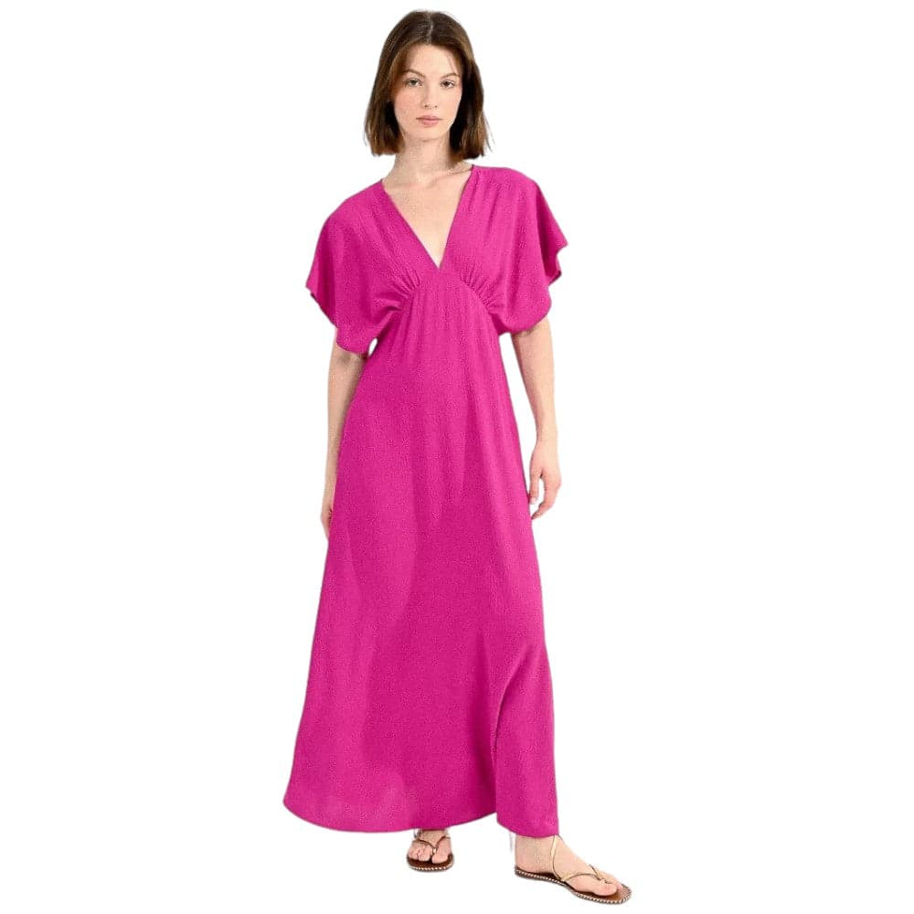 Molly Bracken vestito lungo viola G867BCP