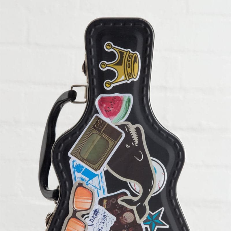Porta pranzo "Rockstar" â?" Lunch box in metallo a forma di custodia per chitarra in Autocategorizzazione Più Di Più Ideas - Casalnuovo di Napoli, commercioVirtuoso.it
