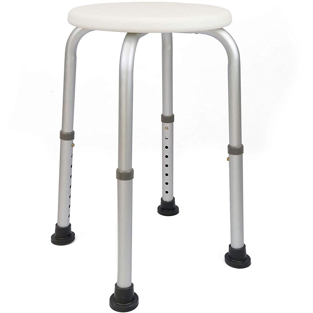 Sgabello Doccia Anziani Bambini Seduta in HDPE Altezza Regolabile Antiscivolo Antiruggine in Sgabelli per doccia e bagno Danyx - Casoria, commercioVirtuoso.it