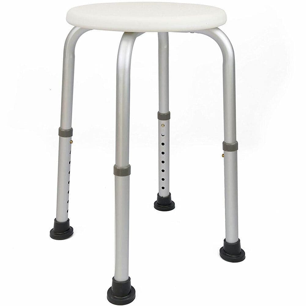 Sgabello Doccia Anziani Bambini Seduta in HDPE Altezza Regolabile Antiscivolo Antiruggine in Sgabelli per doccia e bagno Danyx - Casoria, commercioVirtuoso.it