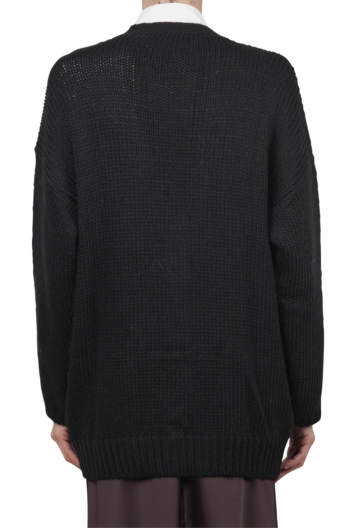 LA FEMME BLANCHE La Femme Blanche - Maglia - 461455 - Nero da donna in Bluse e camicie Drestige - Casamassima, commercioVirtuoso.it