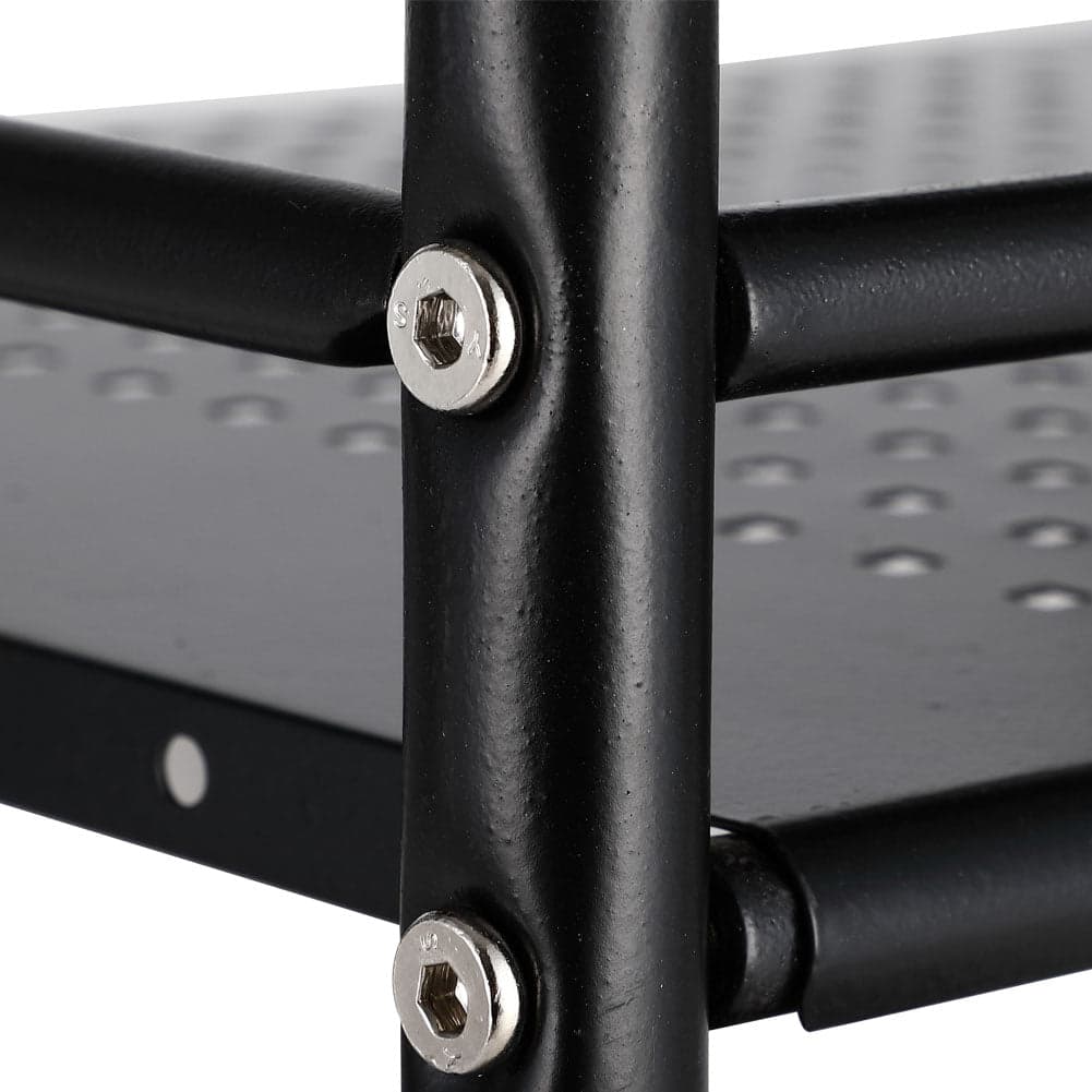Carrello Multiuso in Metallo Verniciato Nero Bagno Cucina Parrucchiere Estetista in Carrelli porta oggetti Danyx - Casoria, commercioVirtuoso.it