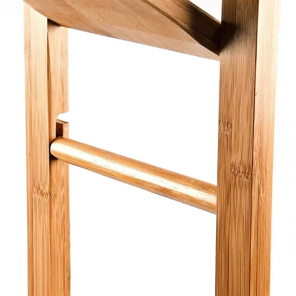 Piantana da Bagno Legno Bambù Porta Scopino e Porta Rotolo H 82 cm Stile Moderno in Scopini e porta scopini Danyx - Casoria, commercioVirtuoso.it