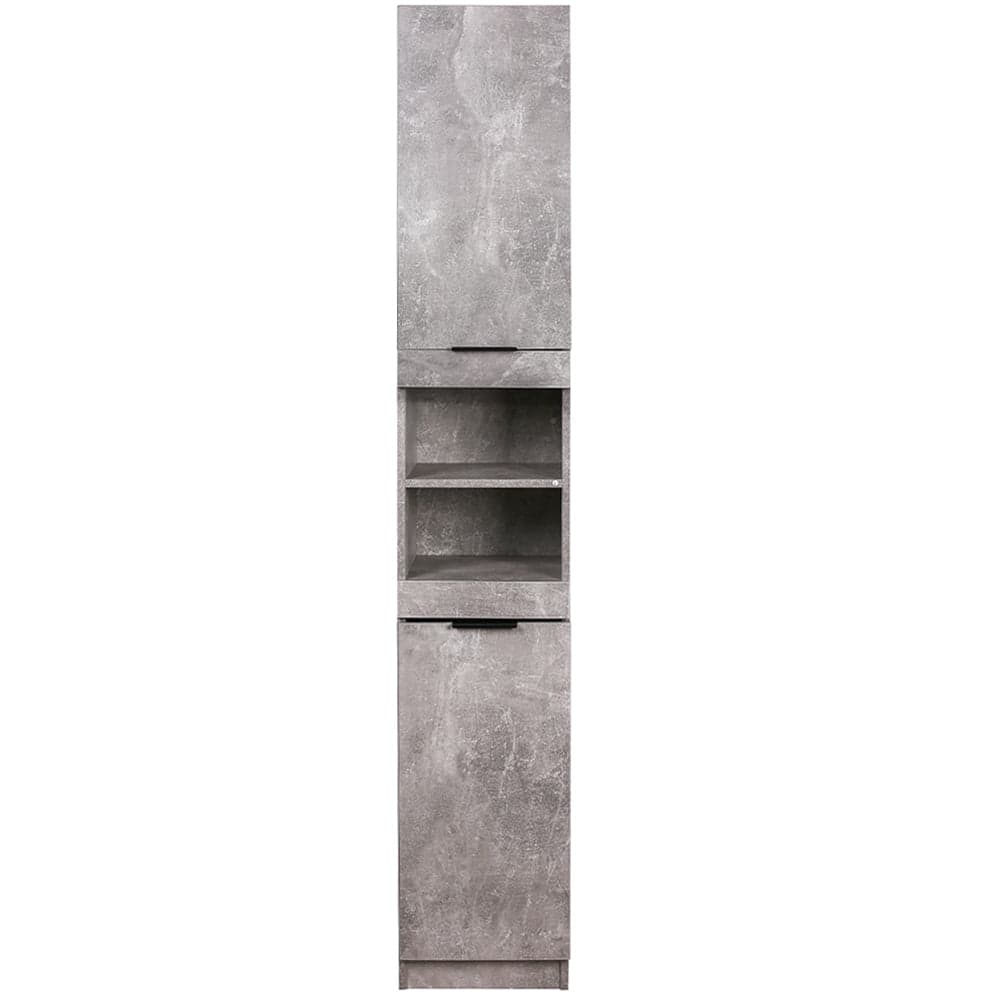 Mobile a Colonna Armadietto Salvaspazio da Bagno 4 Ripiani Interni 2 Ante H188cm in Mobili a colonna Danyx - Casoria, commercioVirtuoso.it