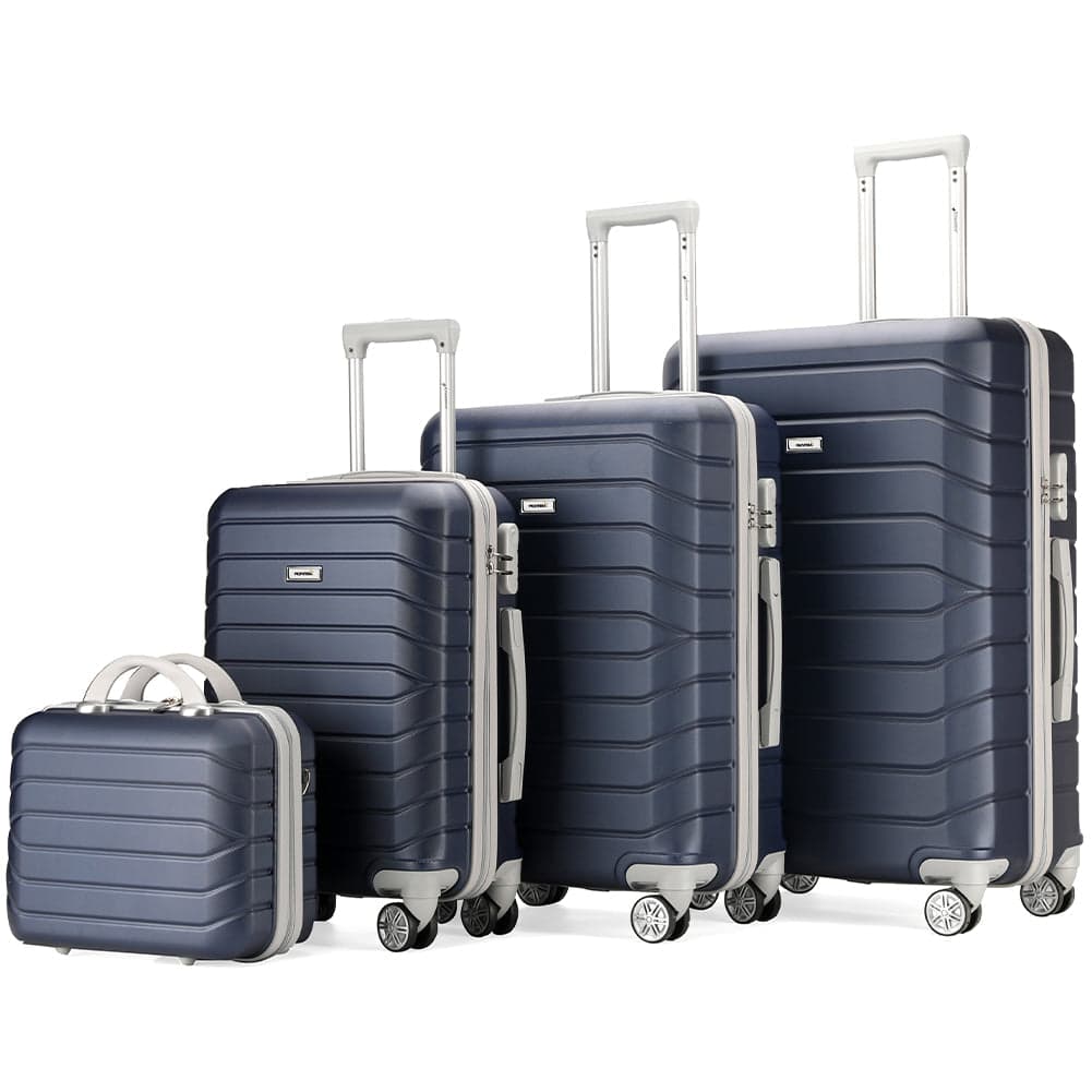 Set 4Valigie Rigide Ruote Easy roll Bagaglio mano Beauty Case Trolley Resistente in Bagaglio a mano Danyx - Casoria, commercioVirtuoso.it