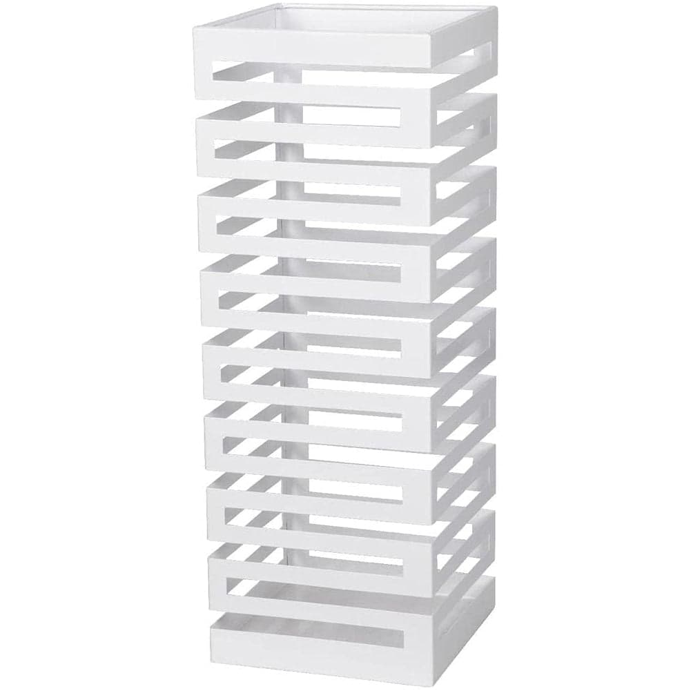Porta Ombrelli Decorato H. 52 cm Metallo Verniciato Bianco Uso Interno Esterno in Porta ombrelli Danyx - Casoria, commercioVirtuoso.it