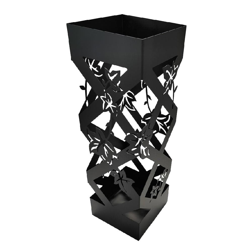 Porta Ombrelli Decorato H. 49 cm Metallo Verniciato Nero Uso Interno Esterno in Porta ombrelli Danyx - Casoria, commercioVirtuoso.it