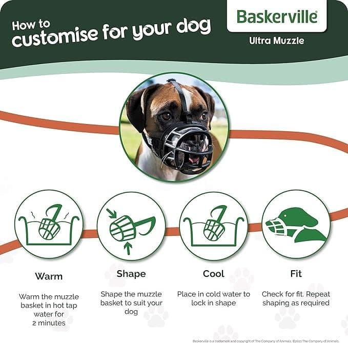 Museruola Baskerville Ultra Muzzle per Cani in Museruole 101 Market - Poggibonsi, commercioVirtuoso.it