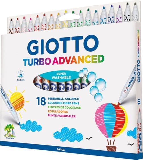 ASTUCCIO 18 PENNARELLI GIOTTO TURBO ADVANCED