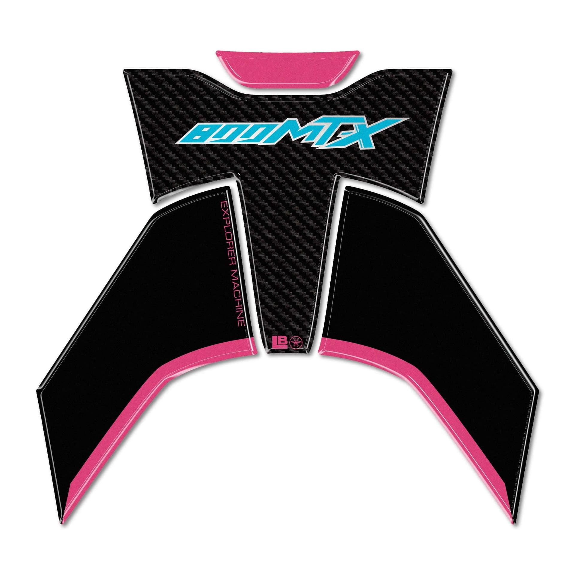 Paraserbatoio Adesivo 3D Protezione moto compatibile con Cf Moto 800 MT-X 2025 in prodotto LabelBike - Bibbiano, commercioVirtuoso.it