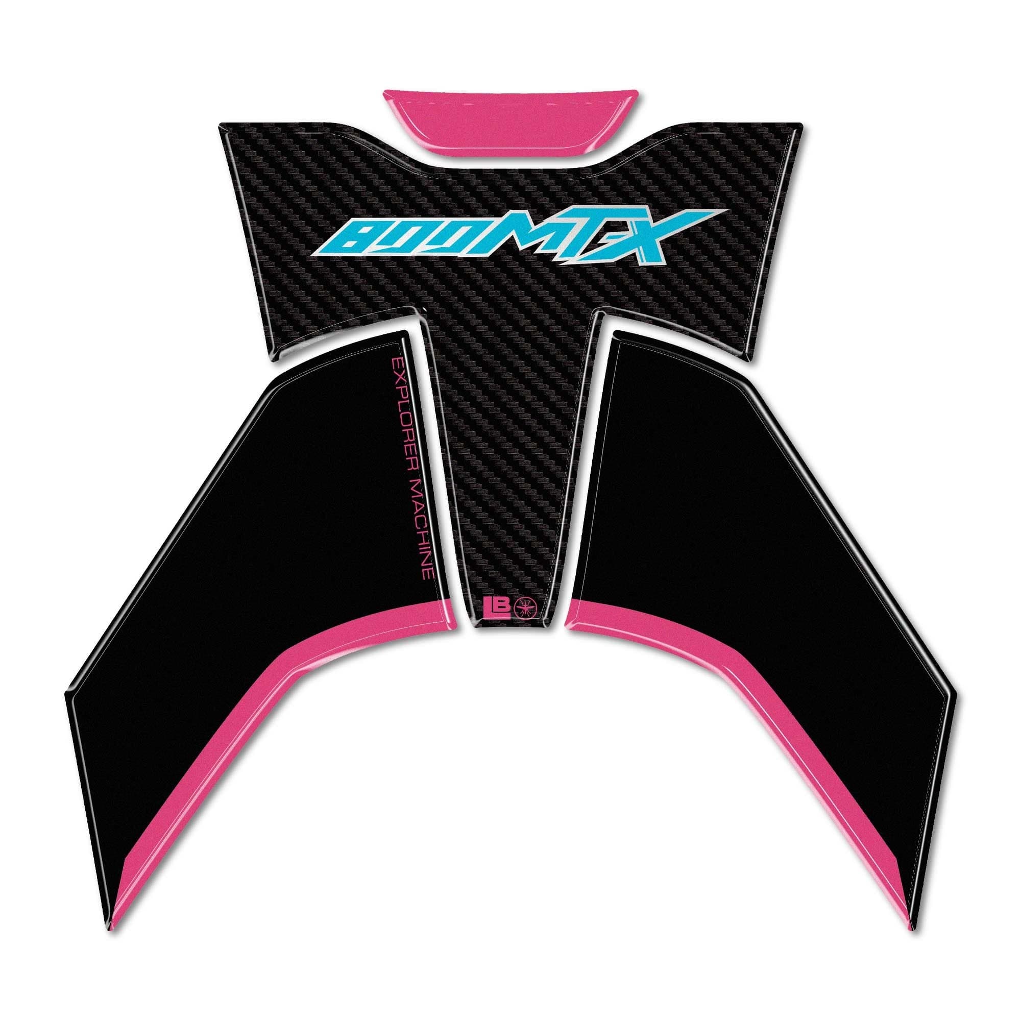 Paraserbatoio Adesivo 3D Protezione moto compatibile con Cf Moto 800 MT-X 2025 in prodotto LabelBike - Bibbiano, commercioVirtuoso.it