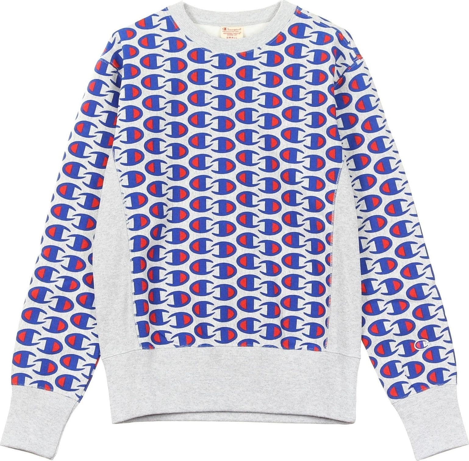 CHAMPION Felpa Girocollo Uomo Crewneck Sweatshirt Light Grey da uomo in Felpe senza cappuccio Drestige - Casamassima, commercioVirtuoso.it