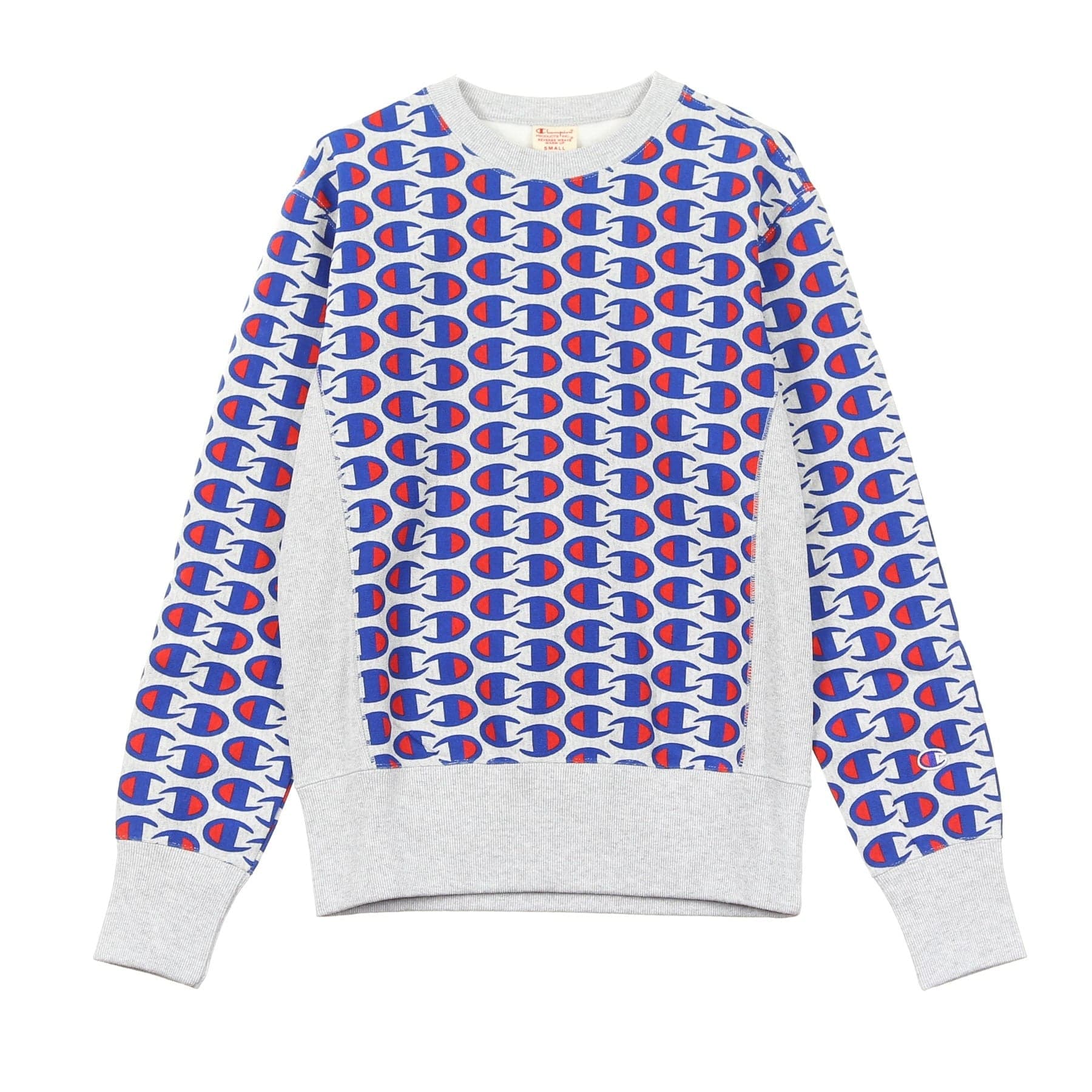 CHAMPION Felpa Girocollo Uomo Crewneck Sweatshirt Light Grey da uomo in Felpe senza cappuccio Drestige - Casamassima, commercioVirtuoso.it