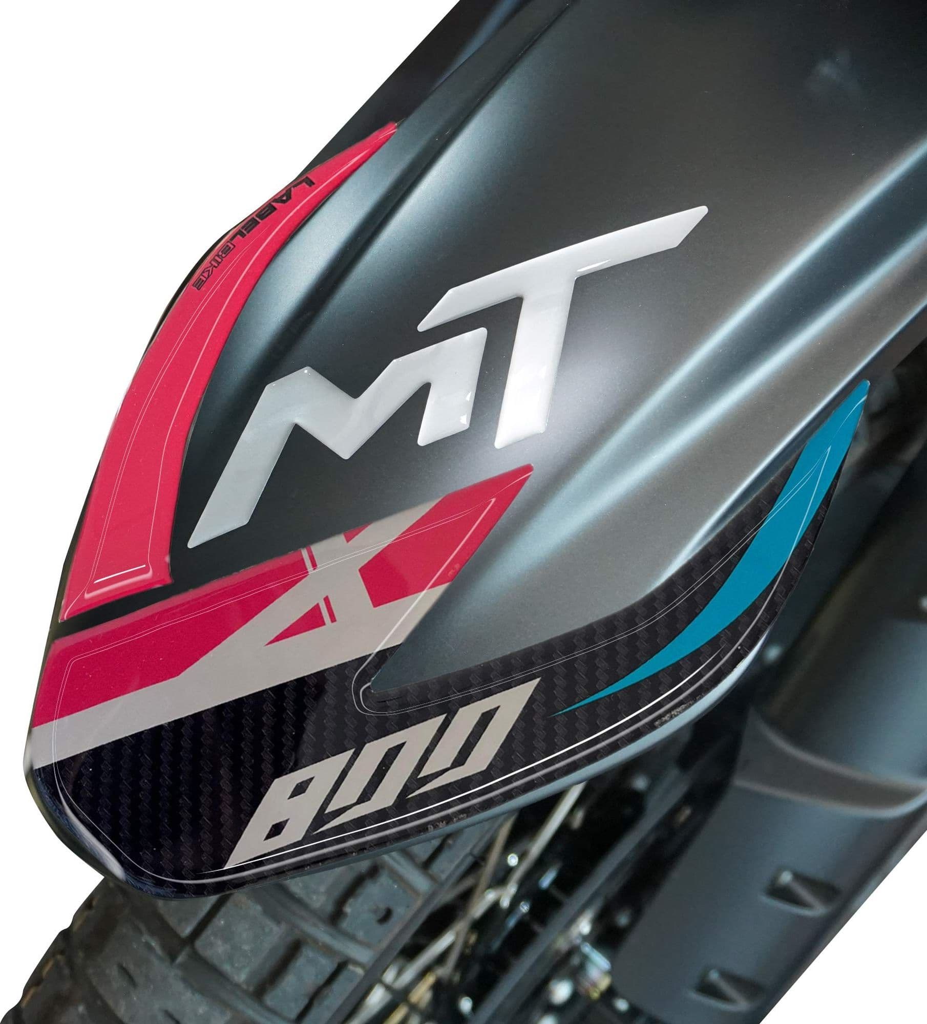 Adesivo 3D Protezione Parafango moto compatibile con Cf Moto 800 MT-X 2025 in Decalcomanie adesivi e magneti LabelBike - Bibbiano, commercioVirtuoso.it