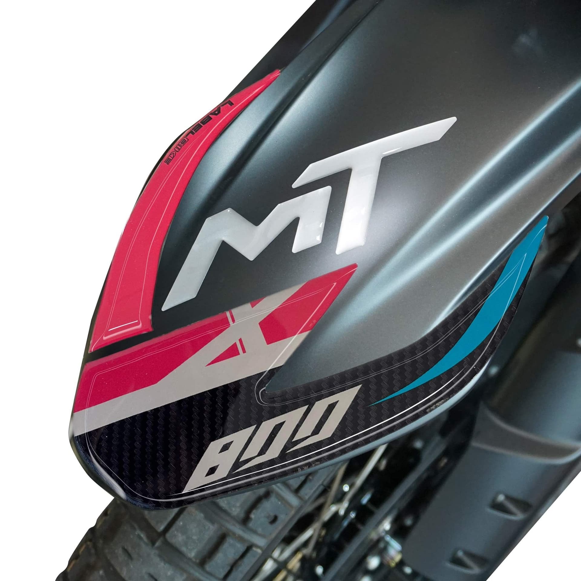 Adesivo 3D Protezione Parafango moto compatibile con Cf Moto 800 MT-X 2025 in Decalcomanie adesivi e magneti LabelBike - Bibbiano, commercioVirtuoso.it