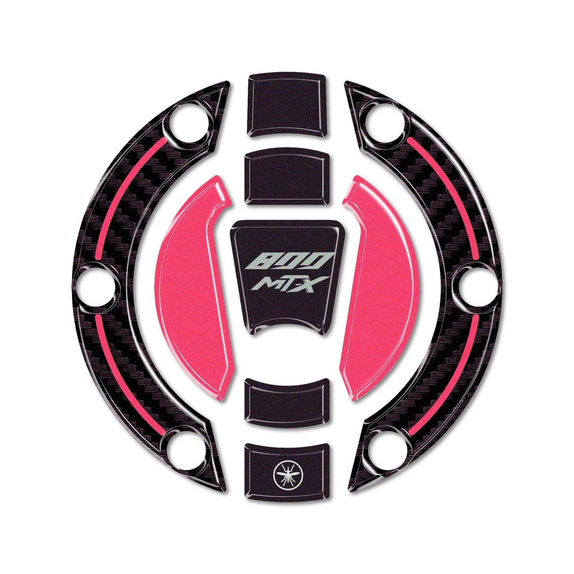 Adesivo Gel 3D Protezione Tappo Serbatoio moto compatibile con CF Moto 800MT-X in Decalcomanie adesivi e magneti LabelBike - Bibbiano, commercioVirtuoso.it