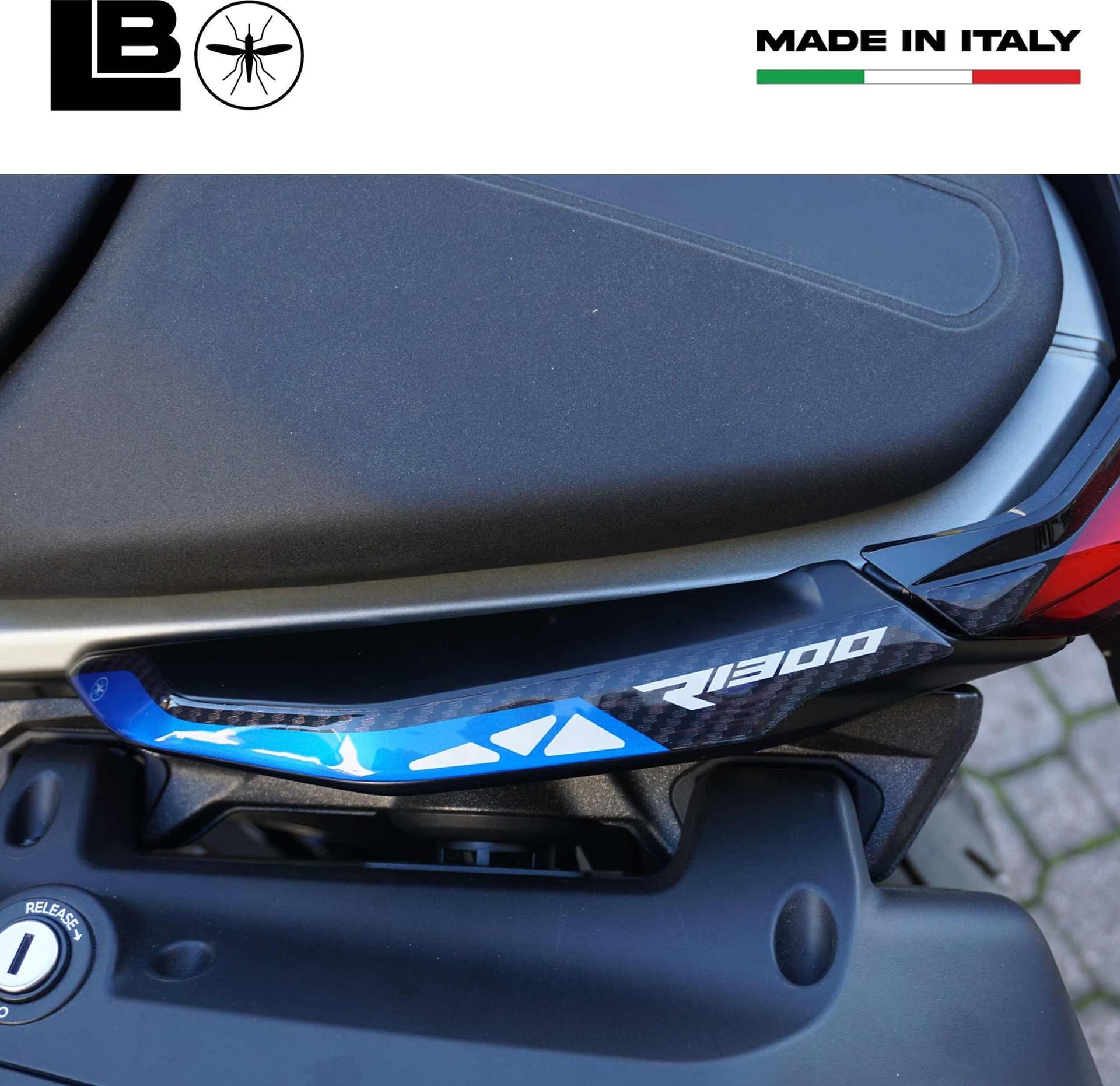 Adesivi resinati 3D Protezioni Maniglie moto compatibili con BMW R1300R R1300RS in Decalcomanie adesivi e magneti LabelBike - Bibbiano, commercioVirtuoso.it