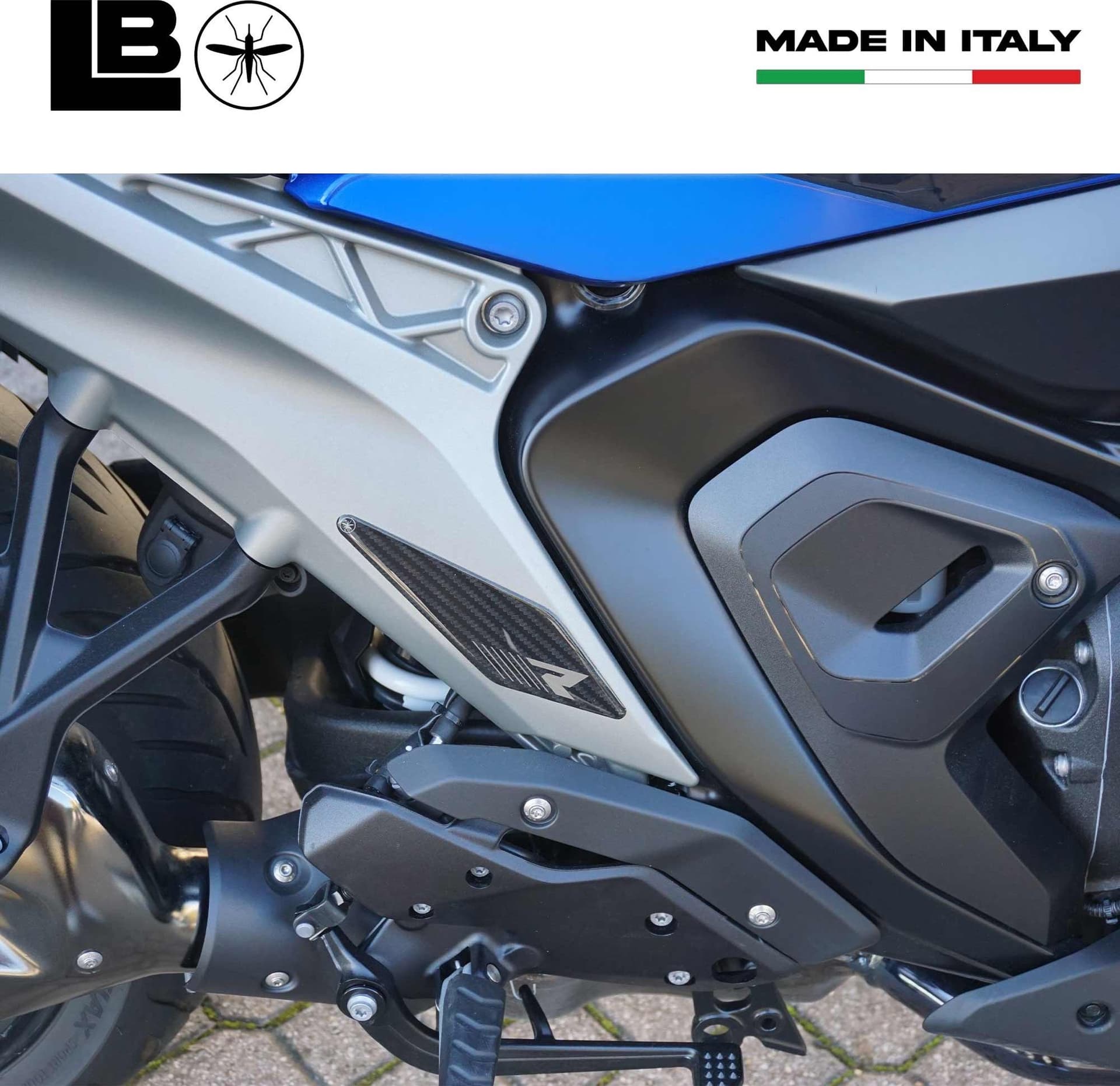 Adesivi 3D Protezioni Laterali Telaio moto compatibili con BMW R1300R R1300RS in Decalcomanie adesivi e magneti LabelBike - Bibbiano, commercioVirtuoso.it