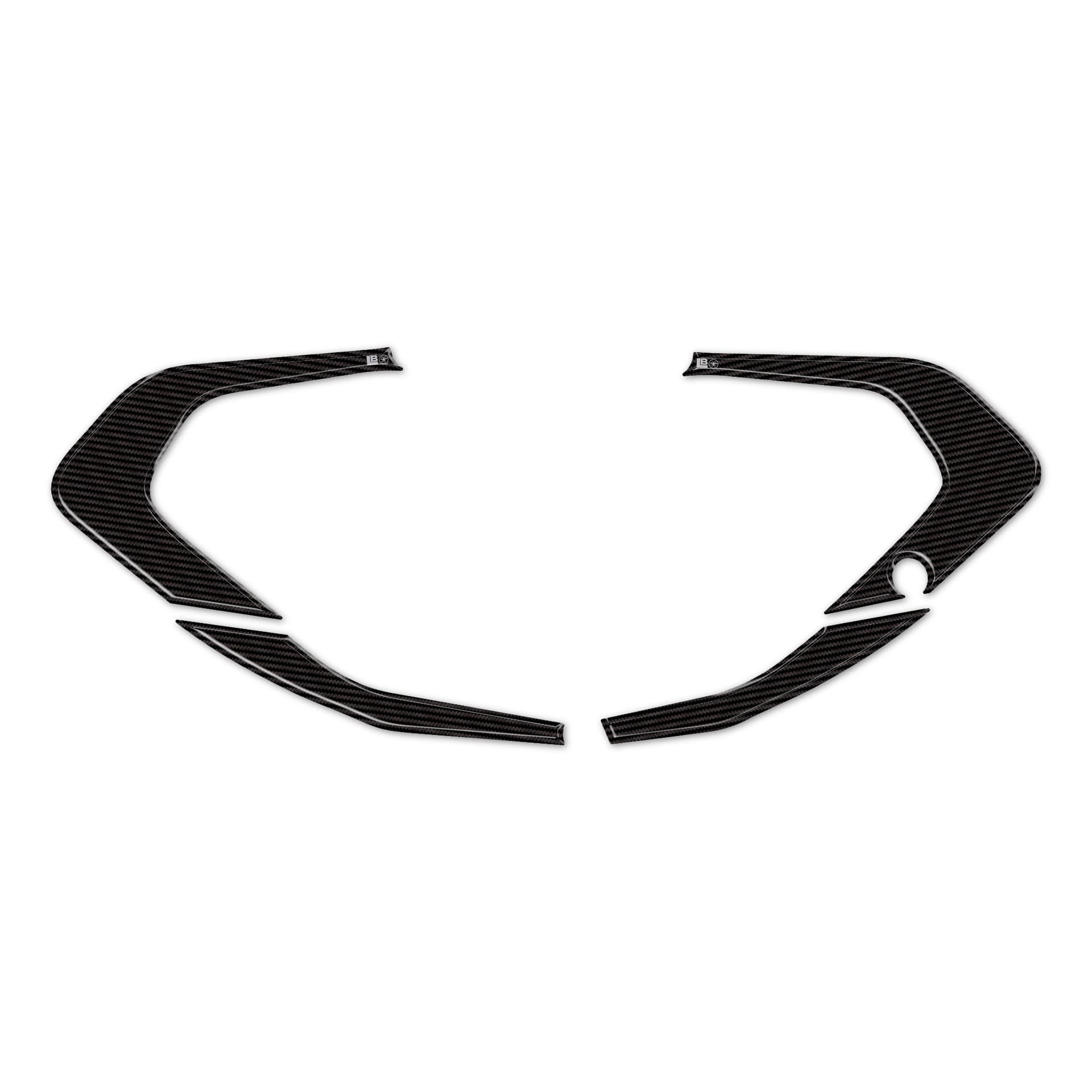 Protezioni Superiori zona Telaio moto Adesivi 3D compatibili con BMW R1300R RS in Decalcomanie adesivi e magneti LabelBike - Bibbiano, commercioVirtuoso.it