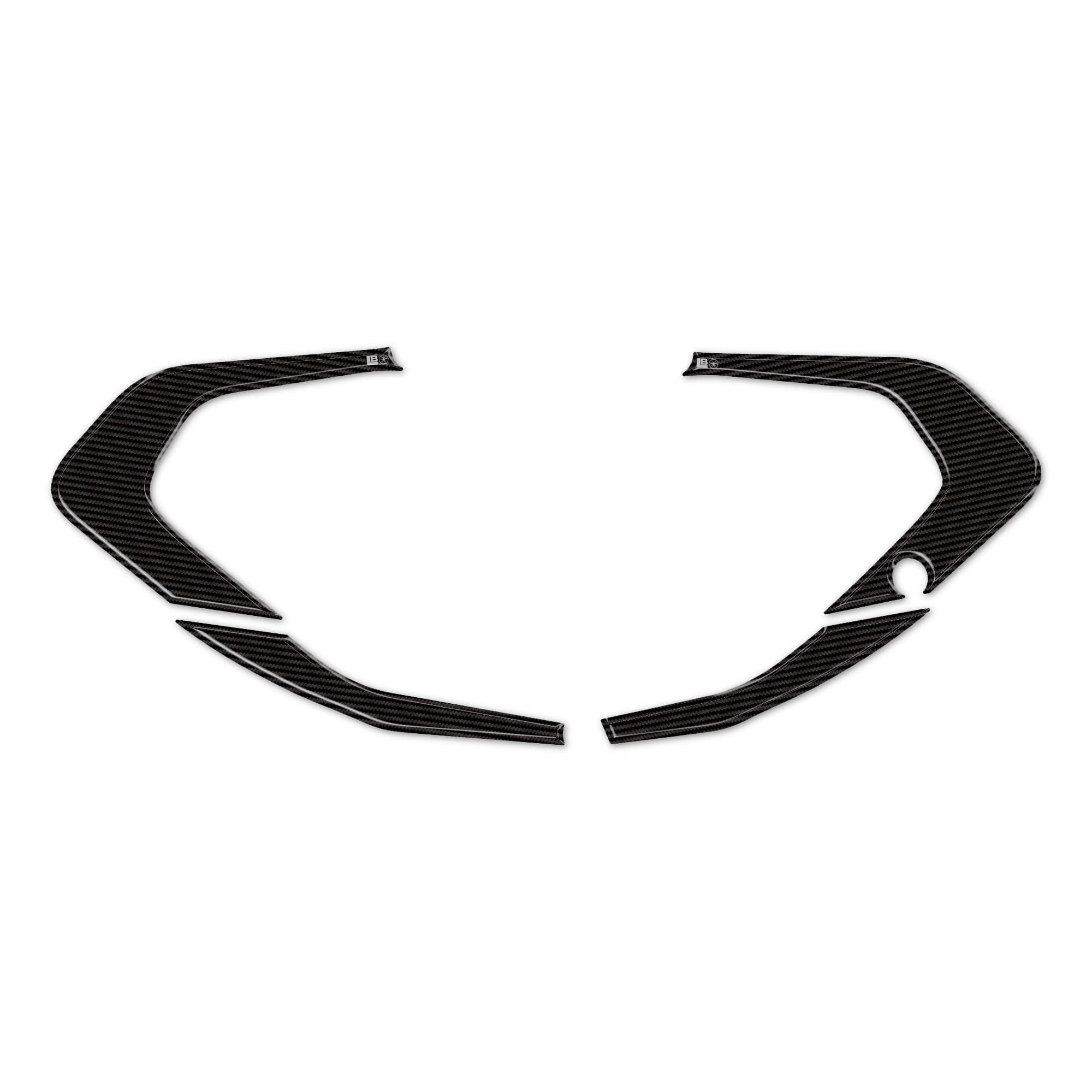 Protezioni Superiori zona Telaio moto Adesivi 3D compatibili con BMW R1300R RS in Decalcomanie adesivi e magneti LabelBike - Bibbiano, commercioVirtuoso.it