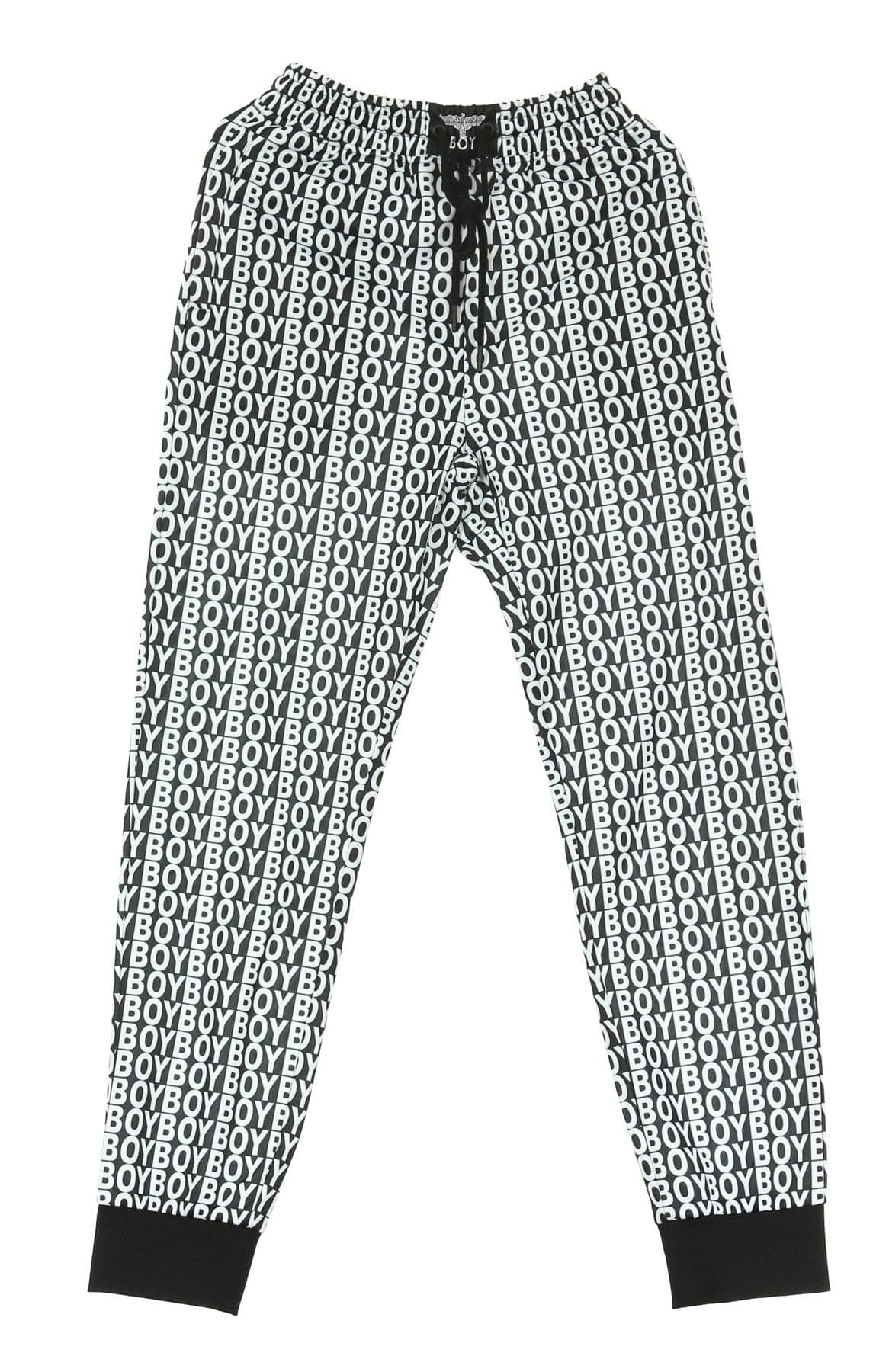 BOY LONDON Pantalone Tuta Felpato Uomo Aver Jogger Black/white da uomo in Pantaloni sportivi Drestige - Casamassima, commercioVirtuoso.it