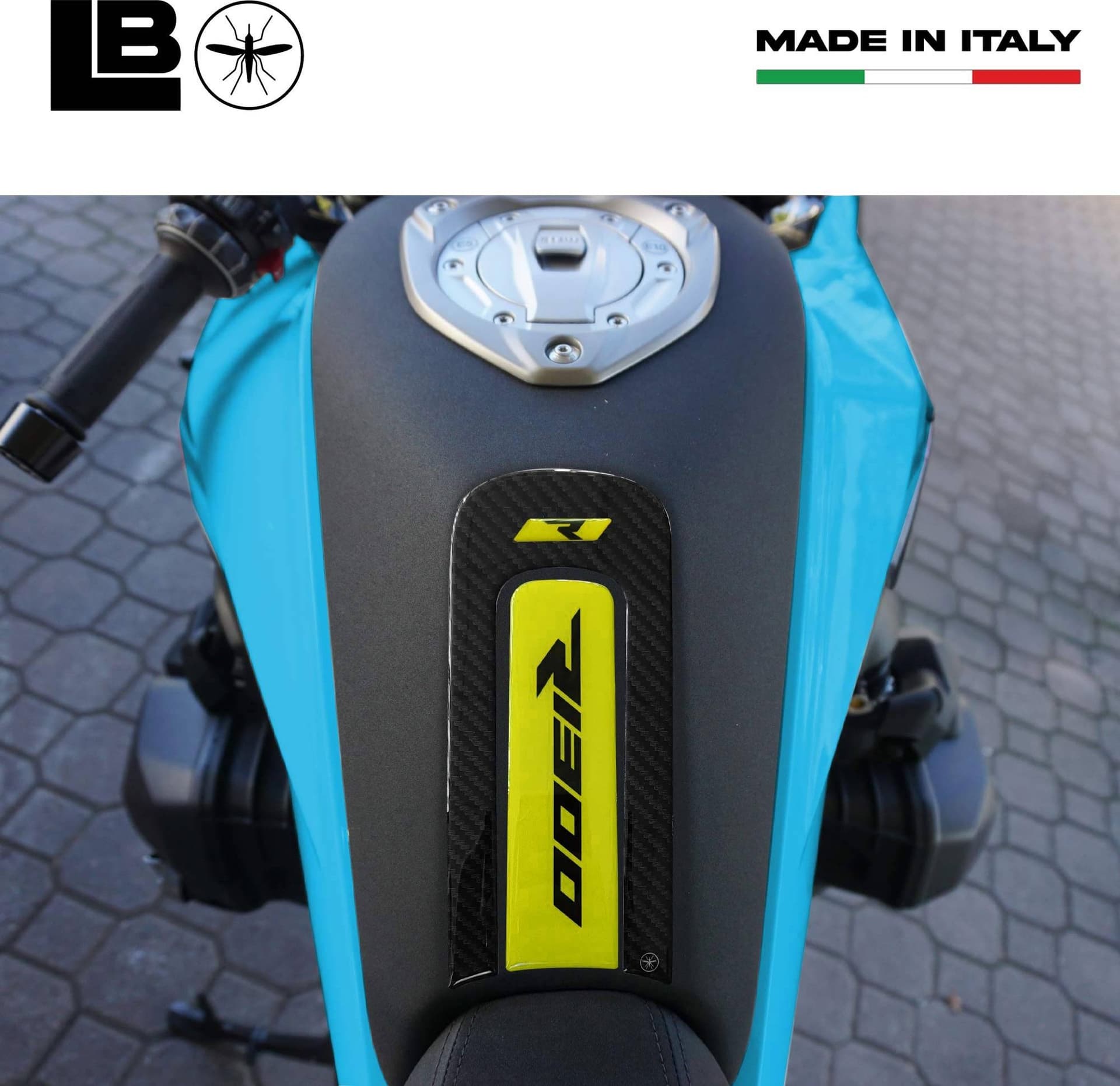 Adesivo 3D Paraserbatoio Protezione serbatoio moto compatibile con Bmw R1300R in Paraserbatoio LabelBike - Bibbiano, commercioVirtuoso.it