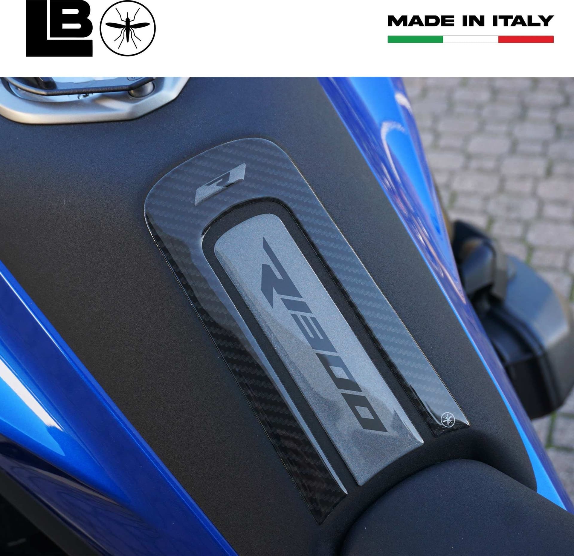 Adesivo 3D Paraserbatoio Protezione serbatoio moto compatibile con Bmw R1300R in Paraserbatoio LabelBike - Bibbiano, commercioVirtuoso.it