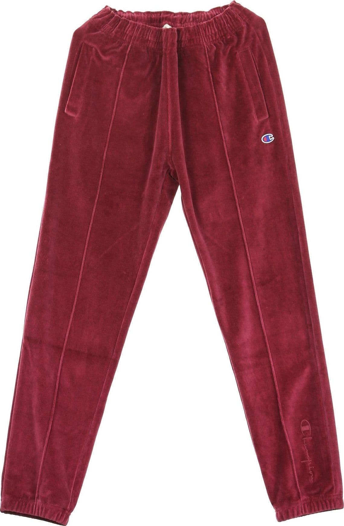 CHAMPION Pantalone Tuta Uomo Straight Hem Pants Burgundy da uomo in Pantaloni Drestige - Casamassima, commercioVirtuoso.it