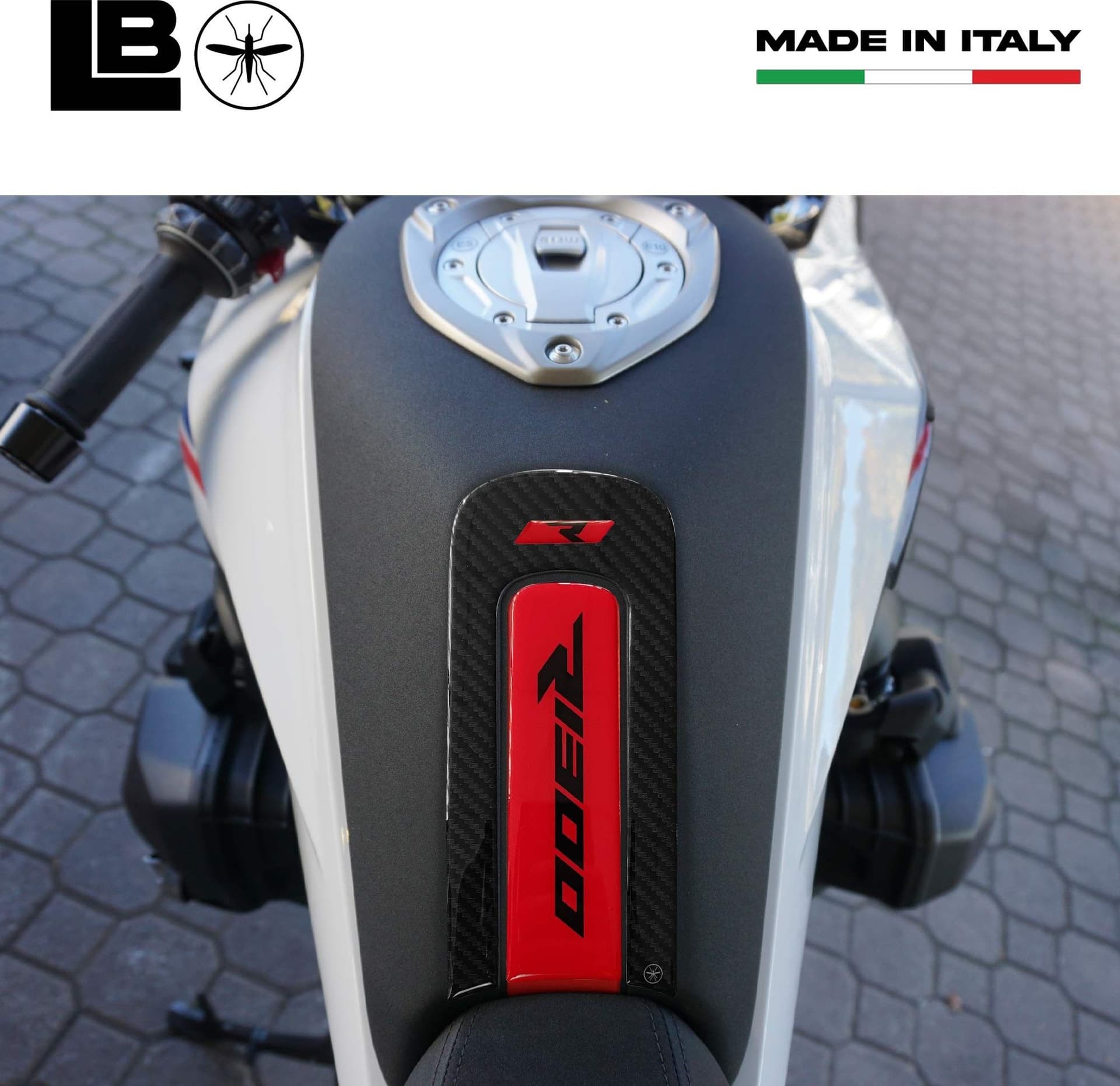 Adesivo 3D Paraserbatoio Protezione serbatoio moto compatibile con Bmw R1300R in Paraserbatoio LabelBike - Bibbiano, commercioVirtuoso.it