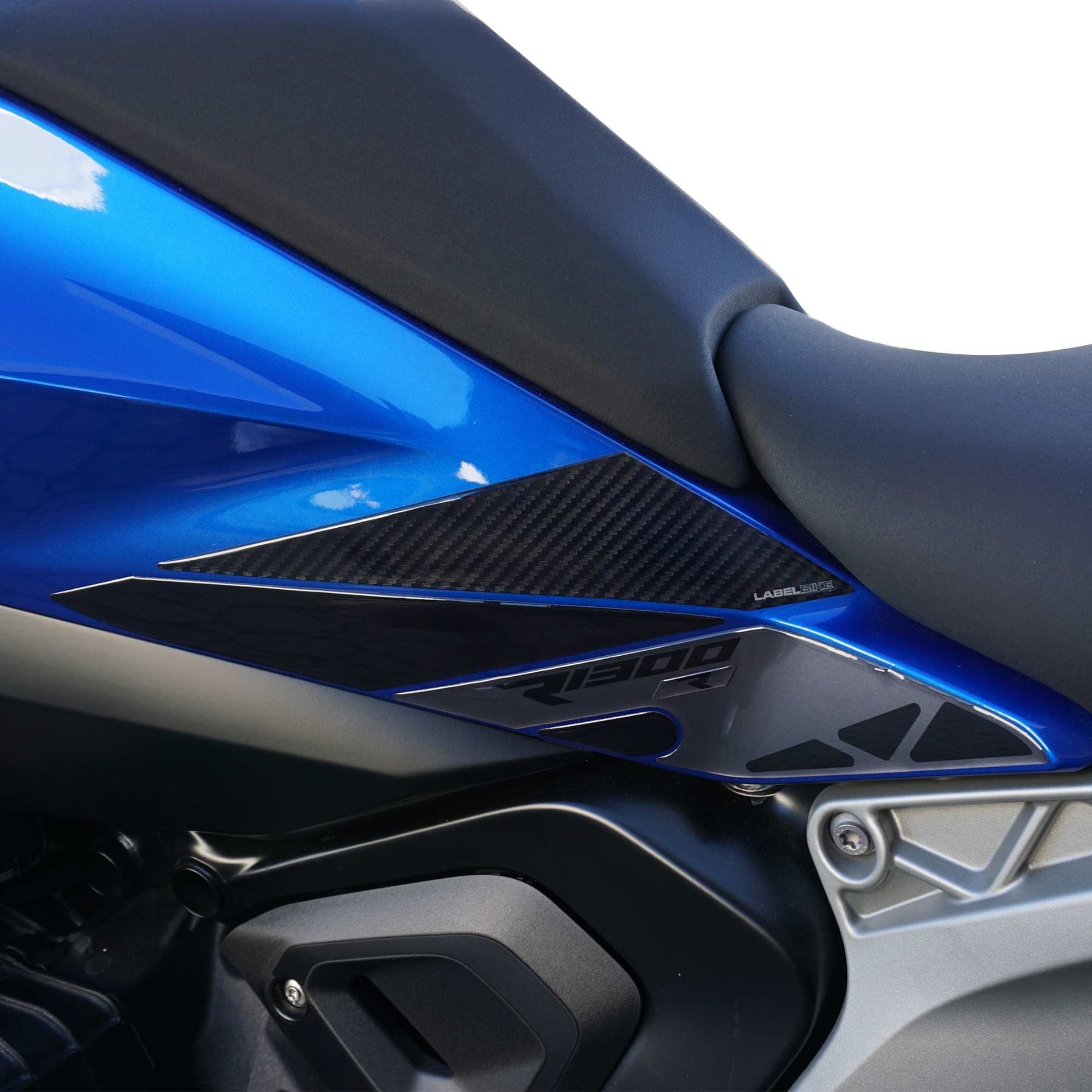 Adesivi 3D Protezioni Laterali Serbatoio moto compatibili con BMW R1300R in Paraserbatoio LabelBike - Bibbiano, commercioVirtuoso.it