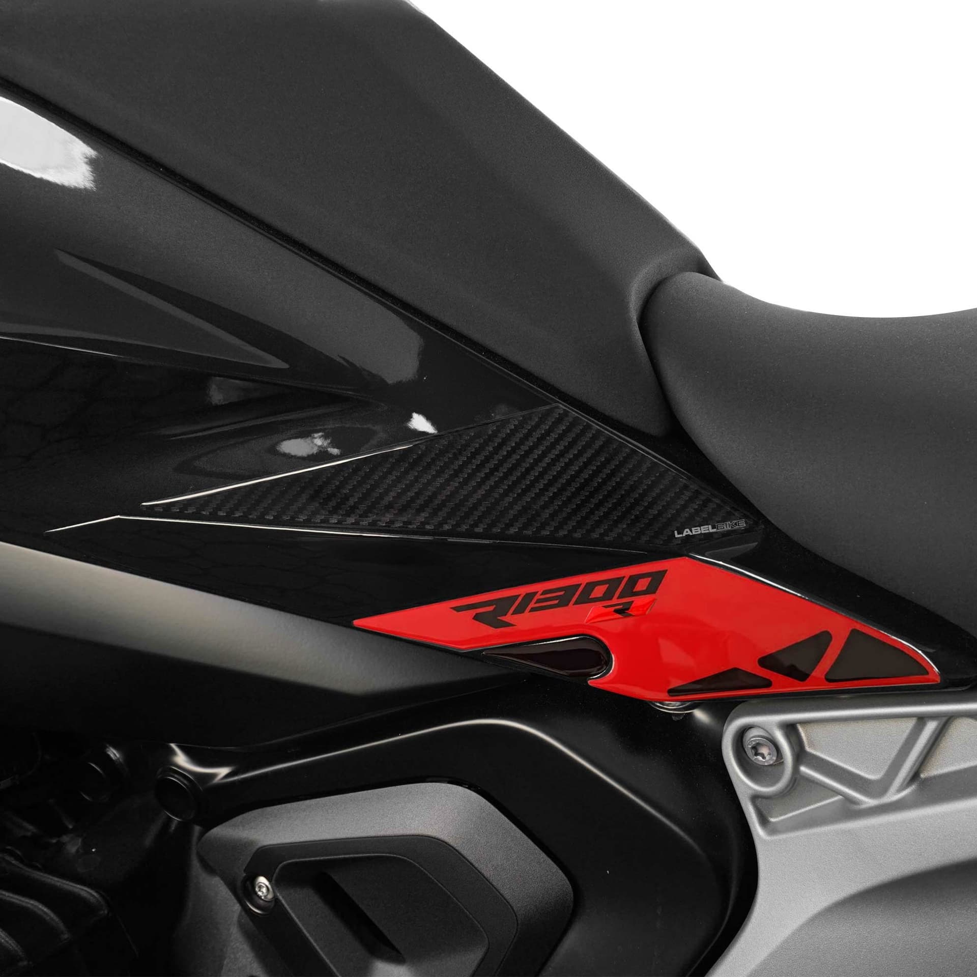 Adesivi 3D Protezioni Laterali Serbatoio moto compatibili con BMW R1300R in Paraserbatoio LabelBike - Bibbiano, commercioVirtuoso.it