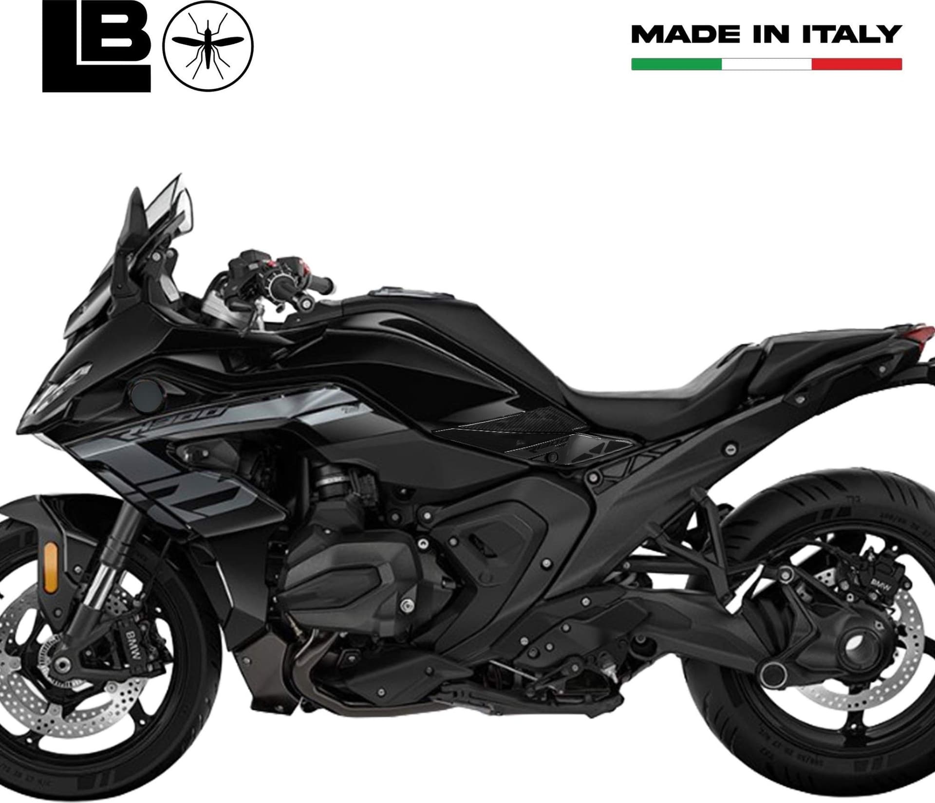 Protezioni Laterali Serbatoio moto Adesivi 3D compatibili con BMW R1300RS in Paraserbatoio LabelBike - Bibbiano, commercioVirtuoso.it