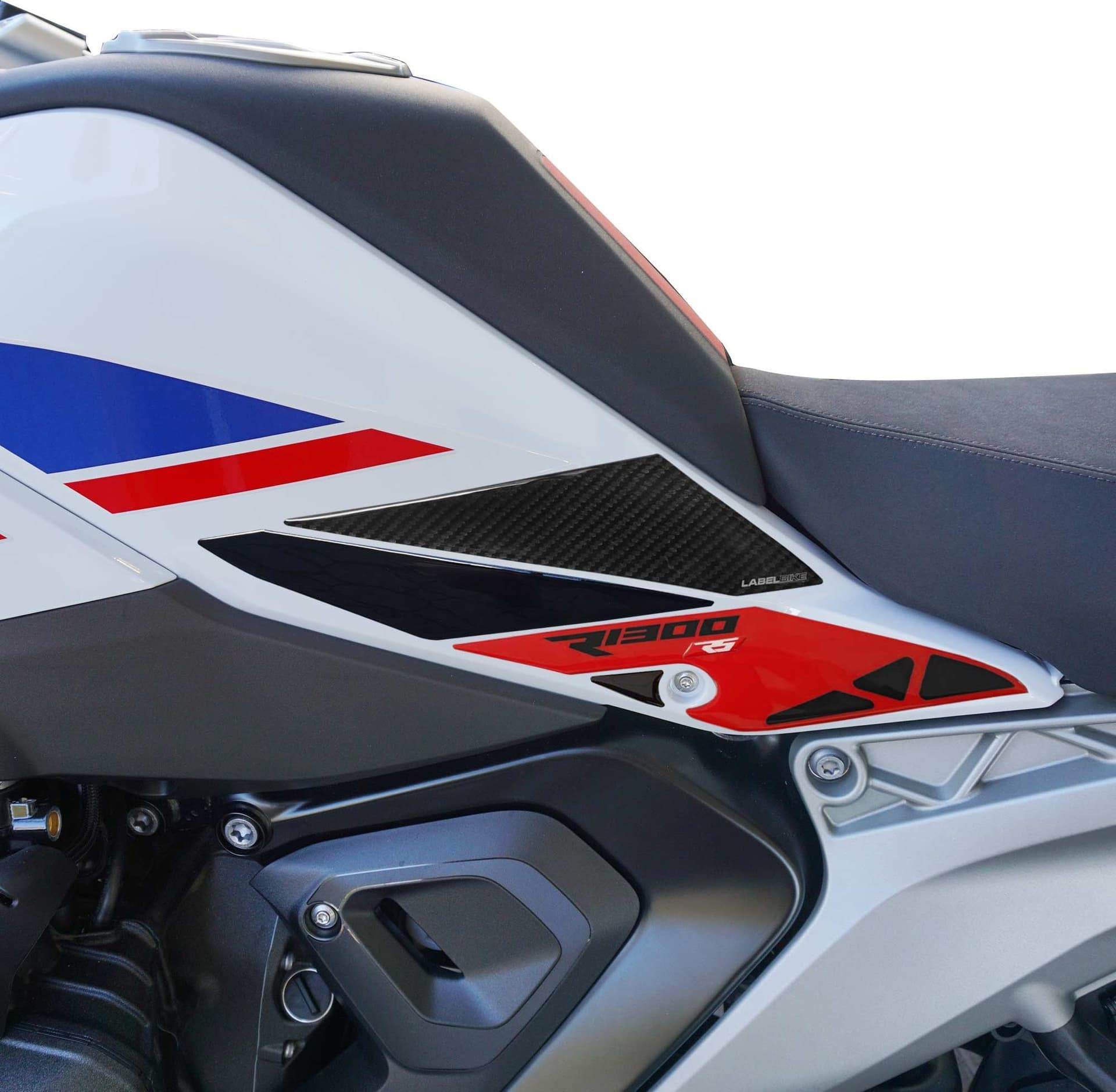 Protezioni Laterali Serbatoio moto Adesivi 3D compatibili con BMW R1300RS in Paraserbatoio LabelBike - Bibbiano, commercioVirtuoso.it