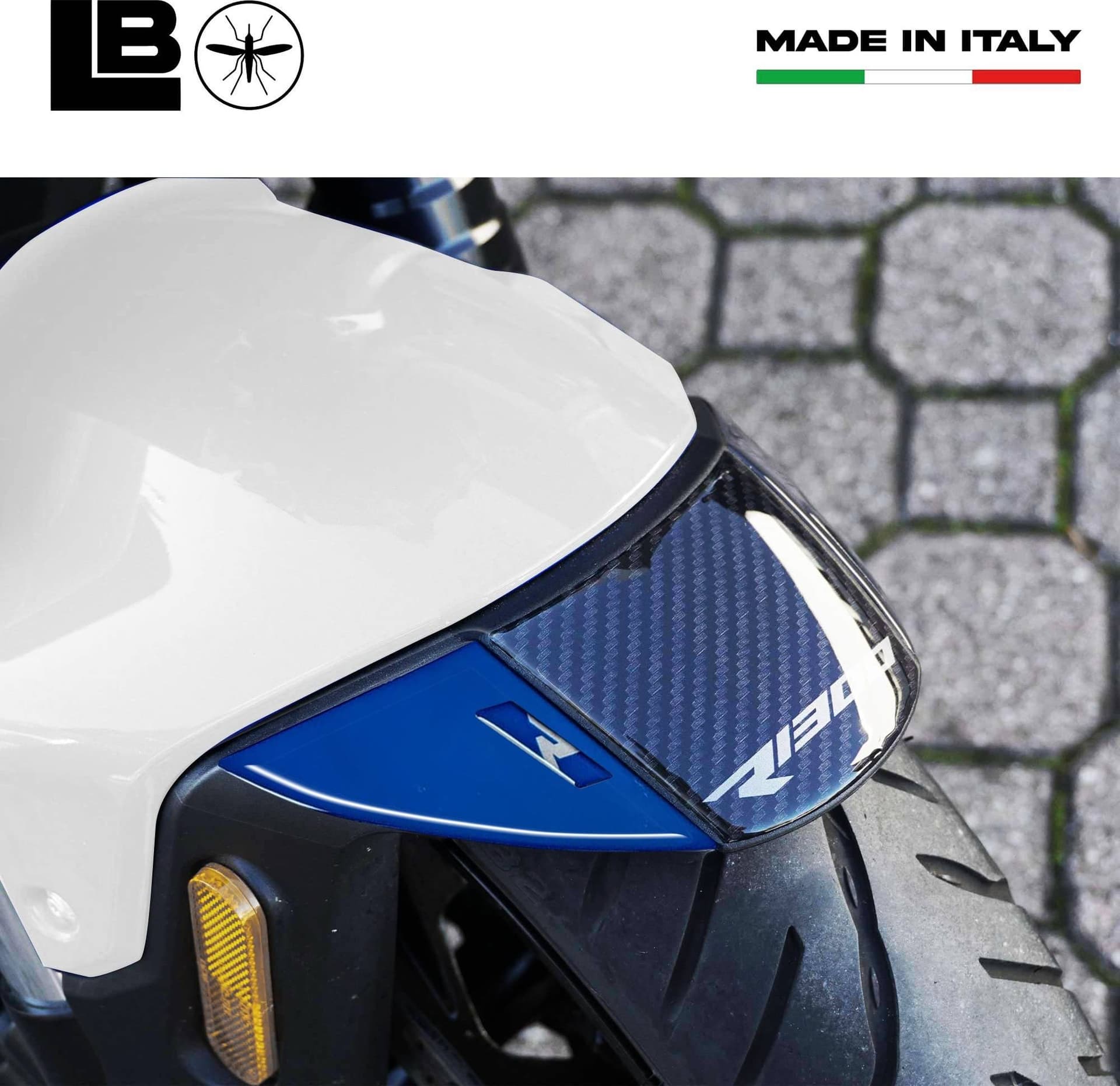 Adesivo Resinato Protezione 3D per Parafango moto compatibile con BMW R1300R in Decalcomanie adesivi e magneti LabelBike - Bibbiano, commercioVirtuoso.it