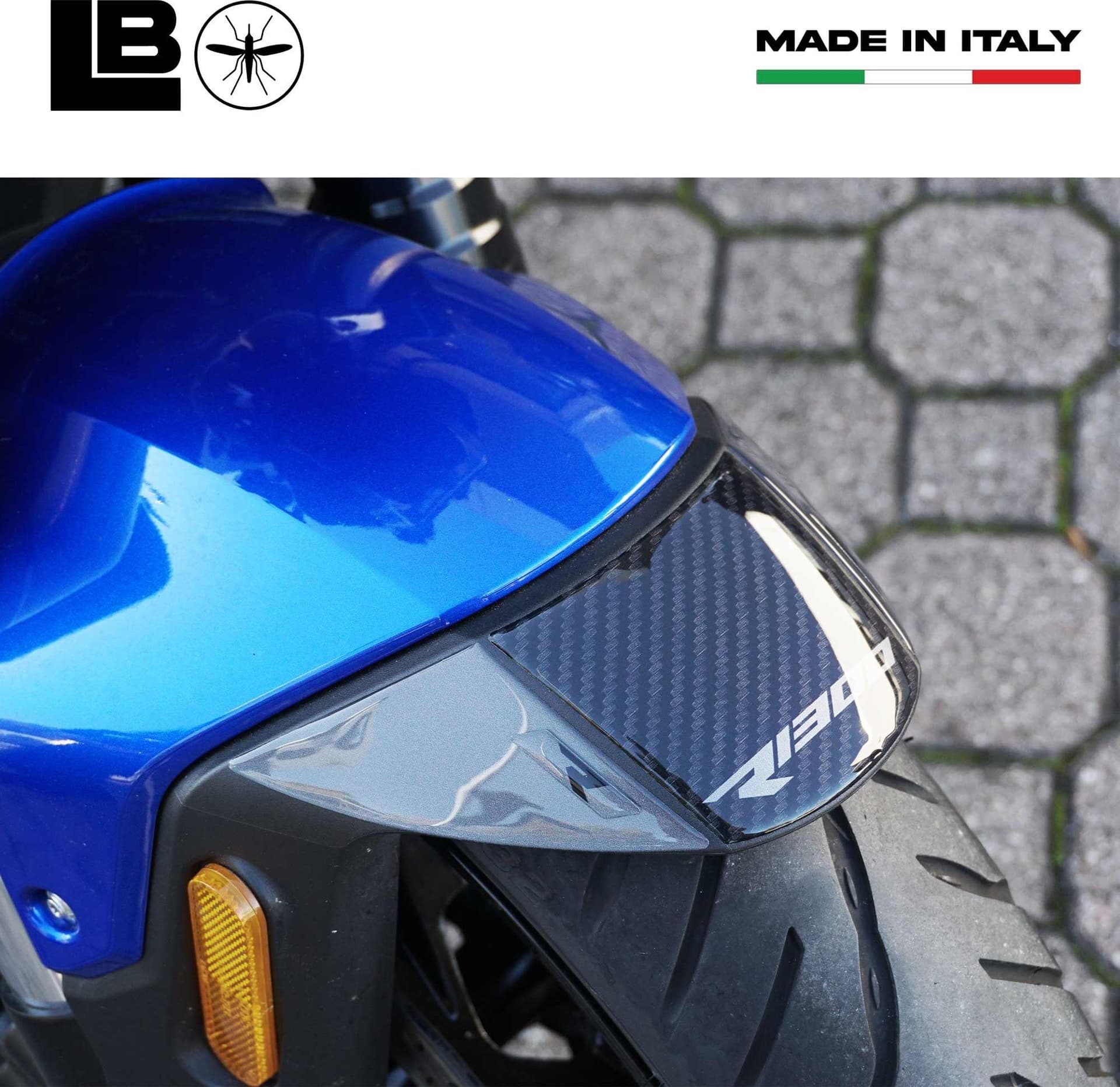 Adesivo Resinato Protezione 3D per Parafango moto compatibile con BMW R1300R in Decalcomanie adesivi e magneti LabelBike - Bibbiano, commercioVirtuoso.it