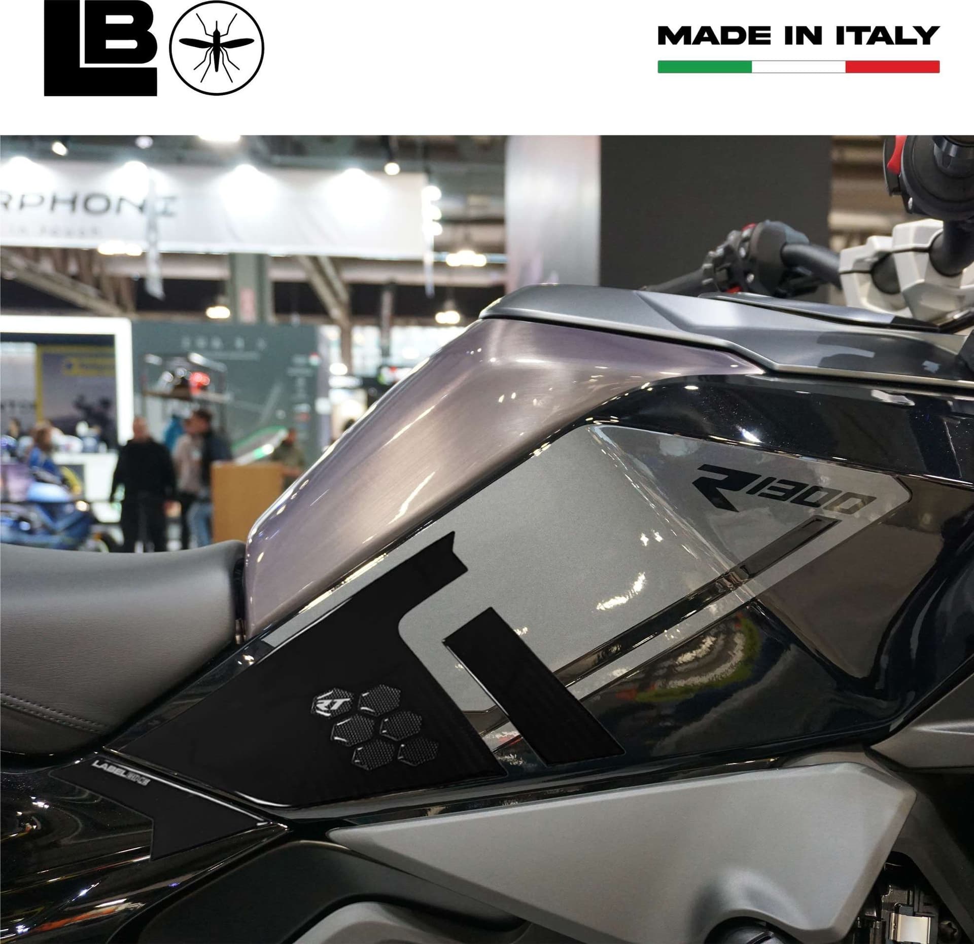 Protezioni Laterali Serbatoio moto Adesivi 3D compatibili con BMW R1300RT in Decalcomanie adesivi e magneti LabelBike - Bibbiano, commercioVirtuoso.it