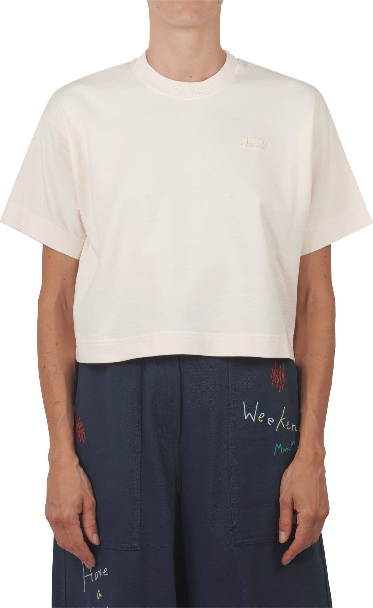 AUTRY Autry - T-shirt - 460629 - Rosa da donna in T-shirt Drestige - Casamassima, commercioVirtuoso.it