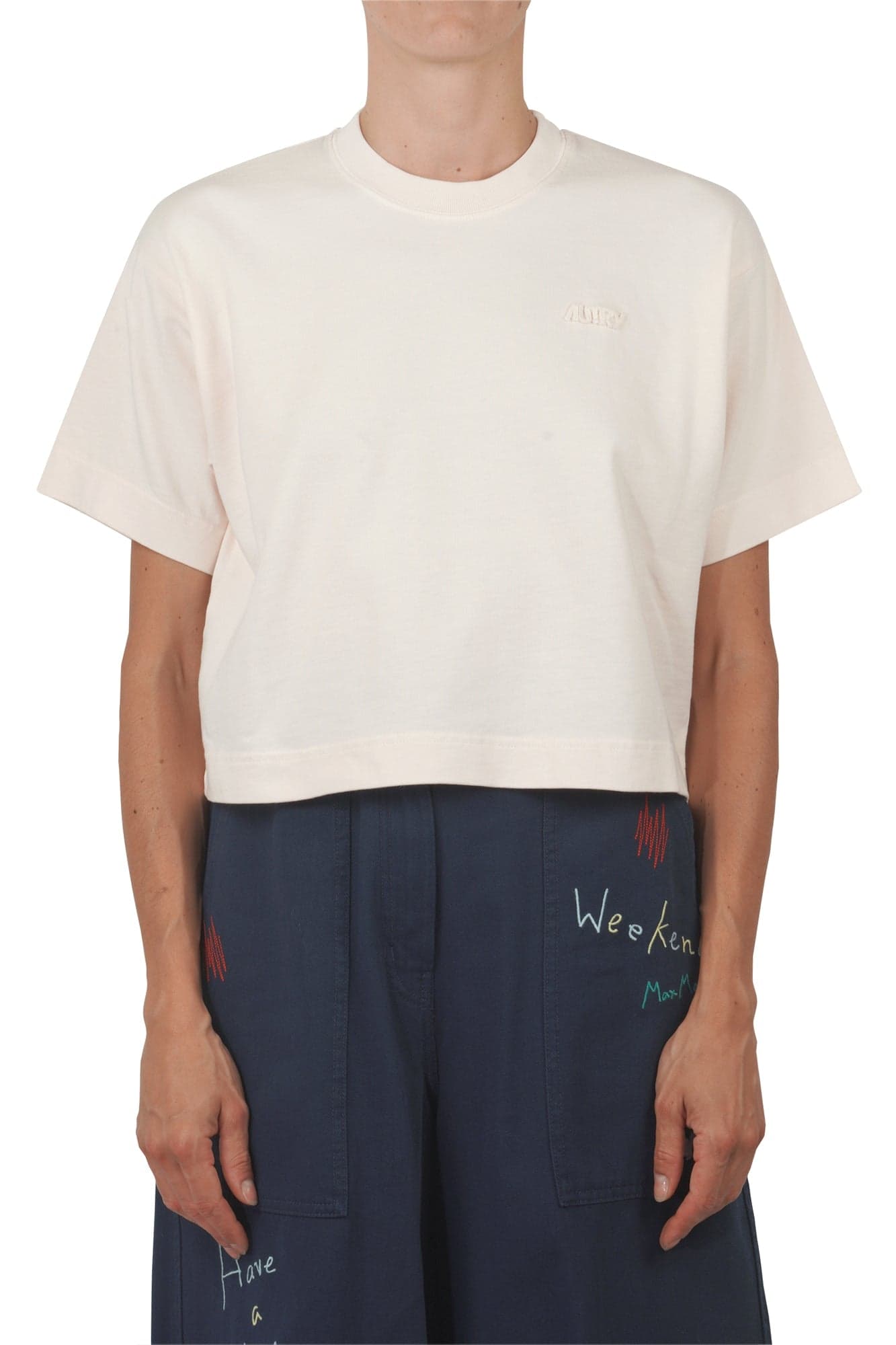 AUTRY Autry - T-shirt - 460629 - Rosa da donna in T-shirt Drestige - Casamassima, commercioVirtuoso.it