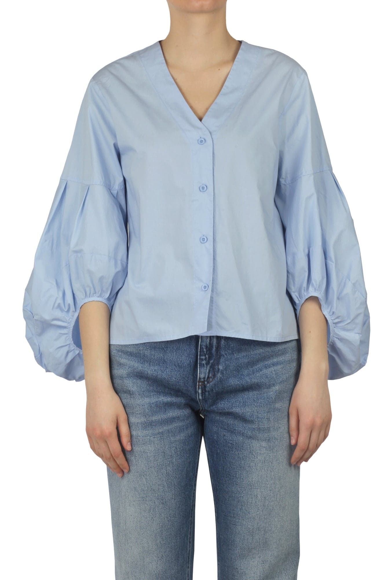 8PM 8pm - Camicia - 450690 - Azzurro da donna in Bluse e camicie Drestige - Casamassima, commercioVirtuoso.it