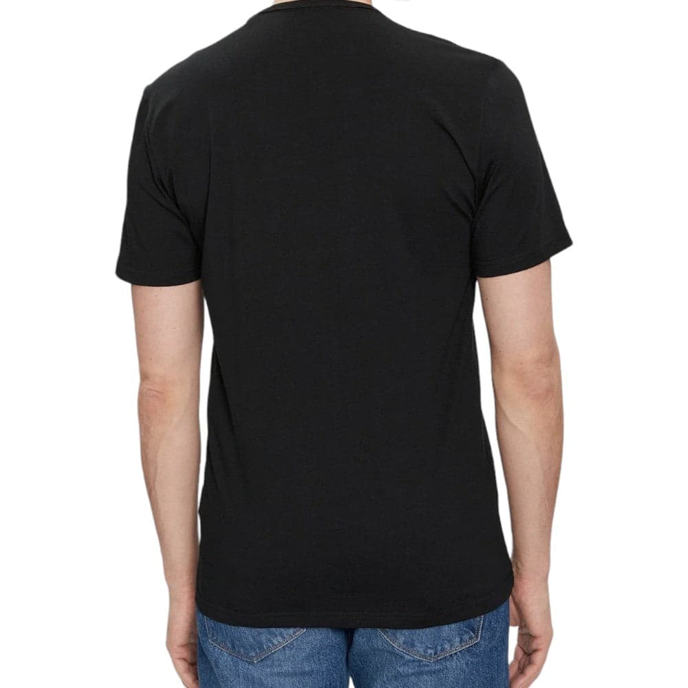 Guess t-shirt nera Box logo M4GI26 J1314 T-shirt Guess