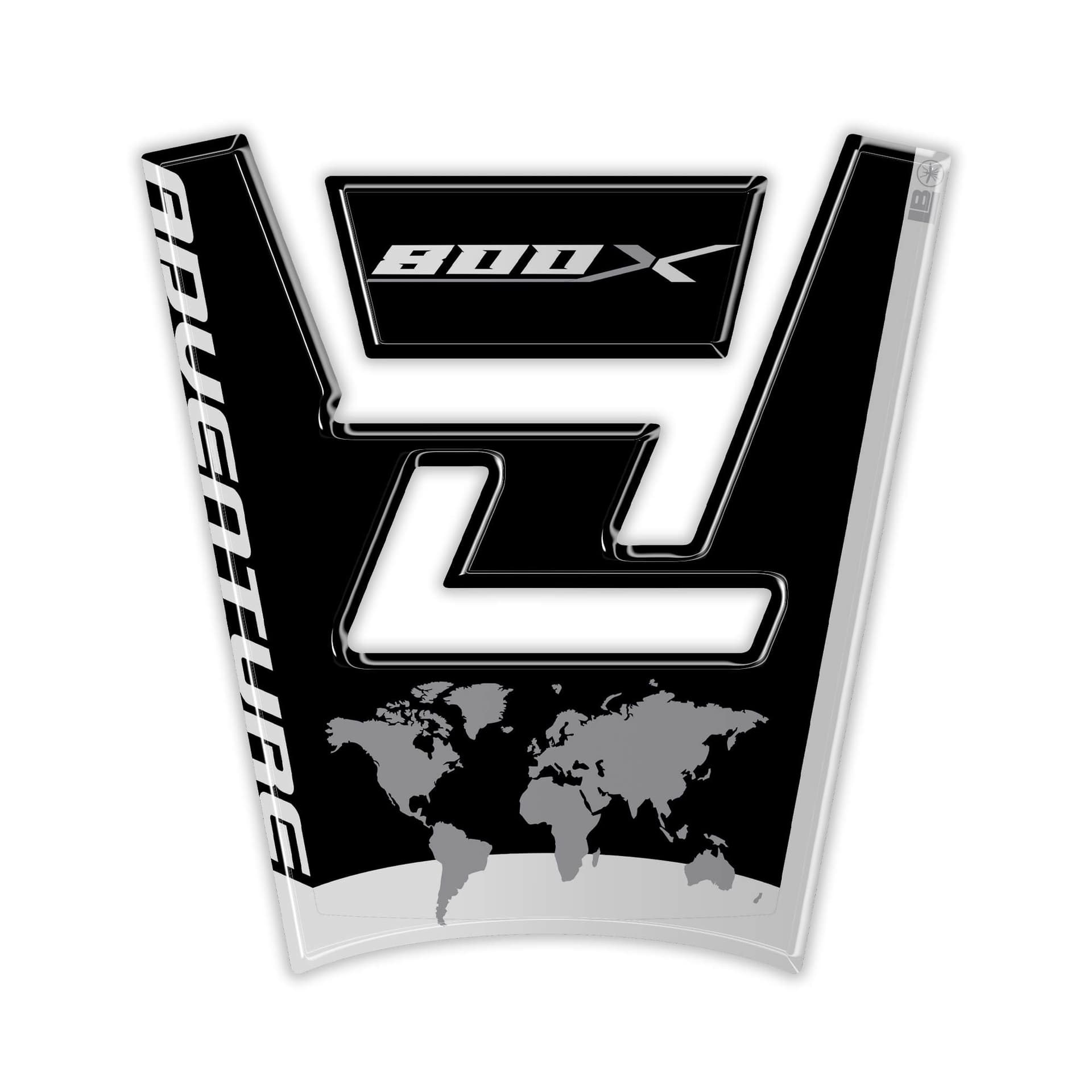 Paraserbatoio Adesivo 3D compatibile con Kove 800X Protezione resinata moto in prodotto LabelBike - Bibbiano, commercioVirtuoso.it