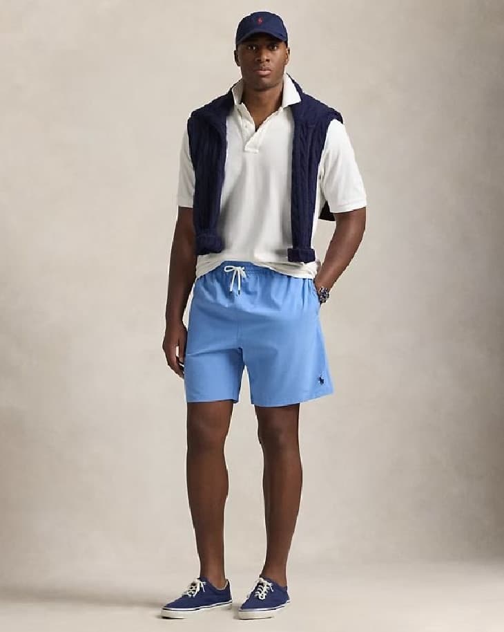 Boxer da mare - Ralph Lauren Traveler Classic-Fit – Lusso e Comfort in Pantaloncini e calzoncini Anastasi - Marsala, commercioVirtuoso.it