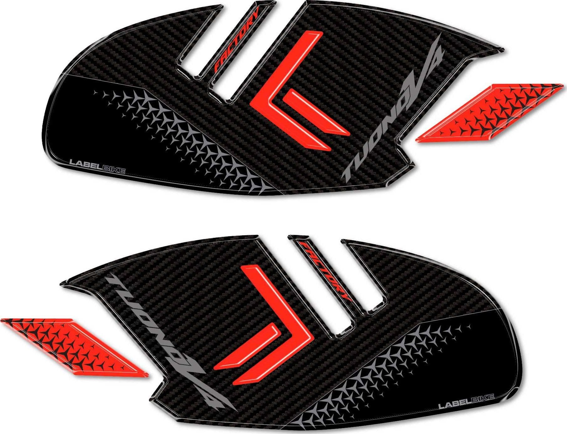 Adesivi Protezioni Laterali moto compatibili con Aprilia Tuono V4 Factory 2025 in Decalcomanie adesivi e magneti LabelBike - Bibbiano, commercioVirtuoso.it