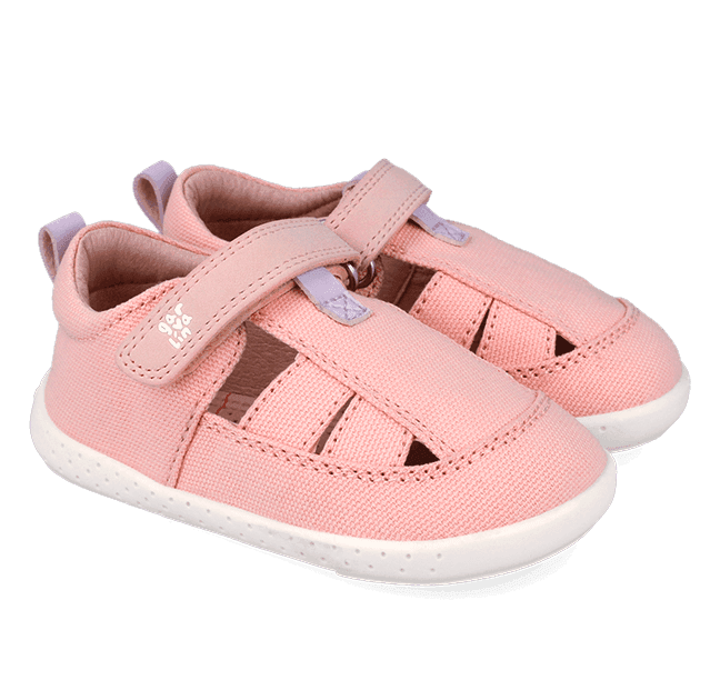 Sandali bambina rosa primi passi barefoot 19 -26 Garvalin in prodotto UP Calzature Balduina - Roma, commercioVirtuoso.it
