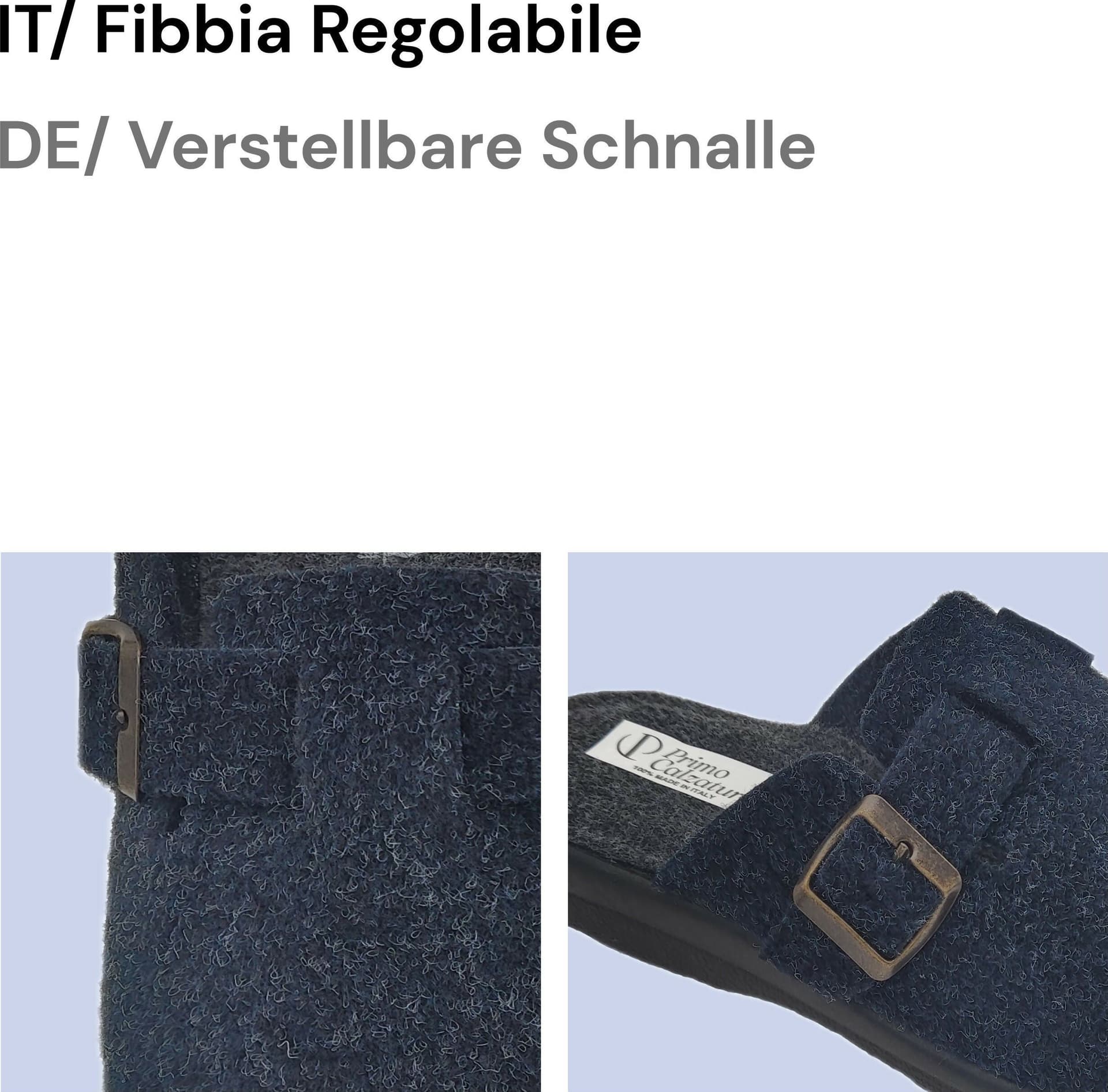 Le Valdostane, Fantastiche Pantofole Uomo Invernali da Casa, Calde e Imbottite, Ciabatte Inverno Antiscivolo con Pelo, Ciabatta da Camera Made in Italy, Fibbia Regolabile Comfort Unico in Pantofole Primo Calzature - Venezia, commercioVirtuoso.it