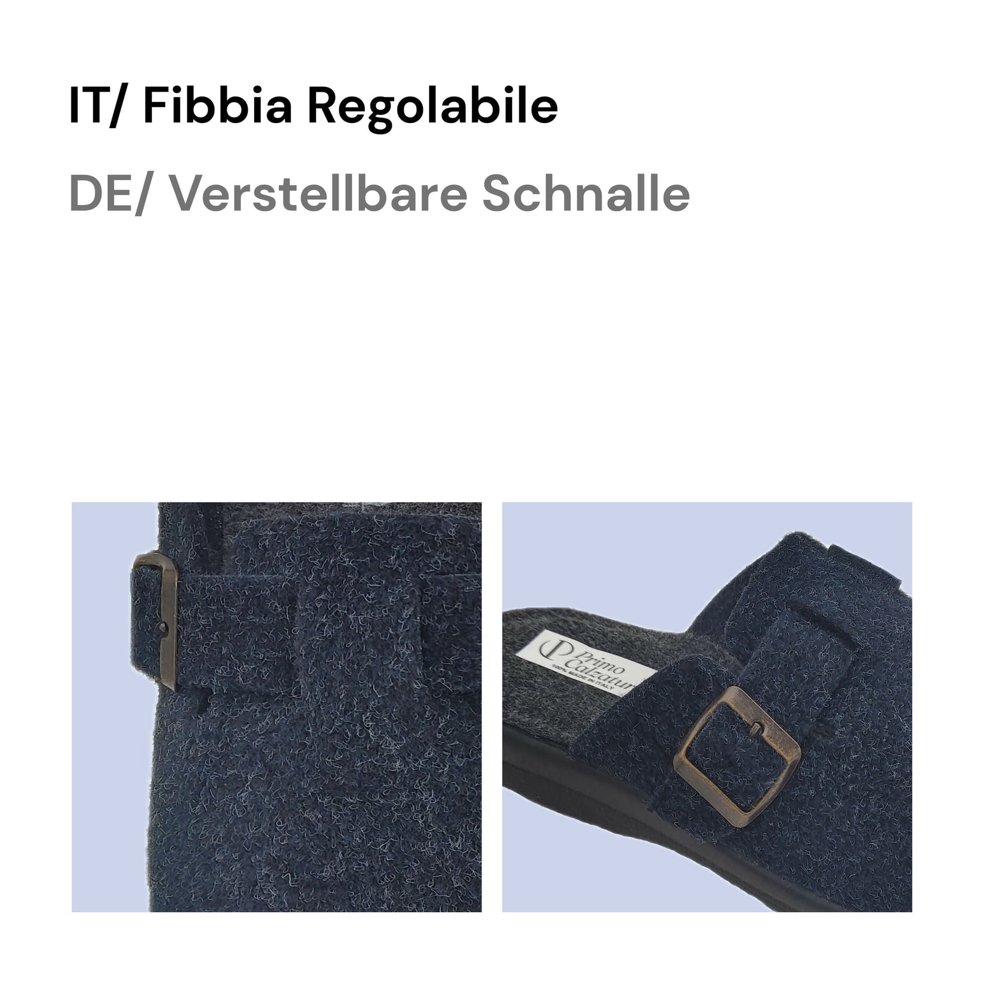 Le Valdostane, Fantastiche Pantofole Uomo Invernali da Casa, Calde e Imbottite, Ciabatte Inverno Antiscivolo con Pelo, Ciabatta da Camera Made in Italy, Fibbia Regolabile Comfort Unico in Pantofole Primo Calzature - Venezia, commercioVirtuoso.it