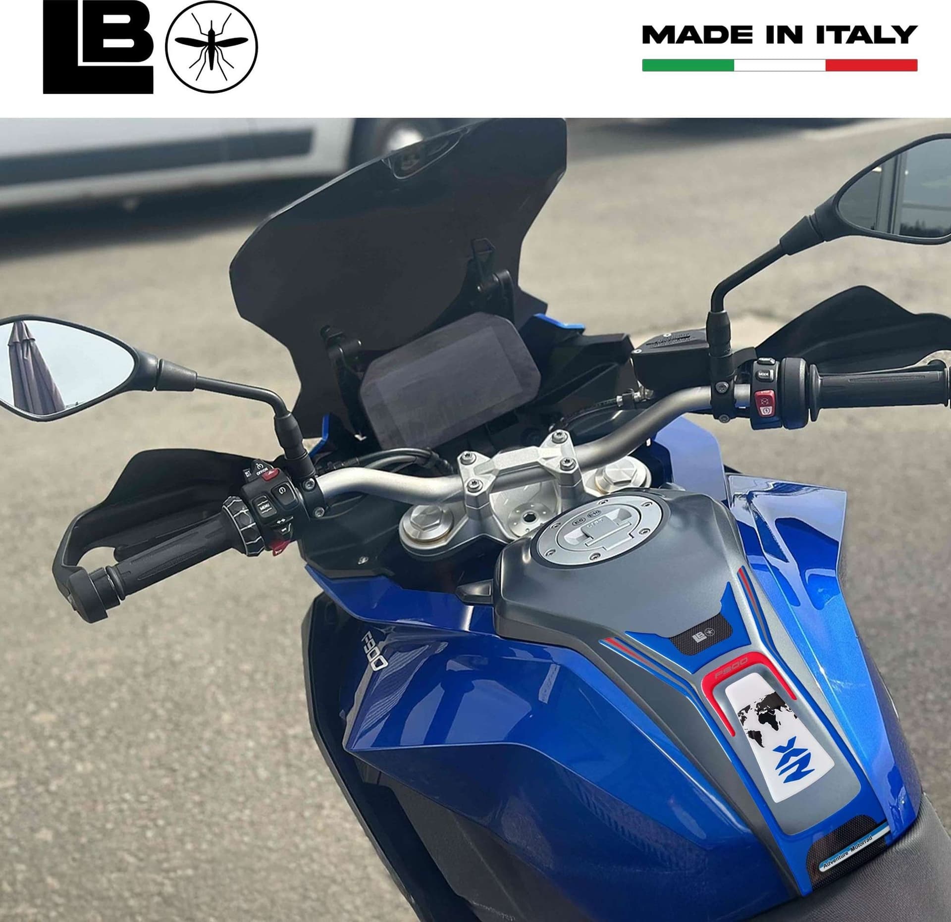 Kit Adesivi Protezione Serbatoio moto compatibile con BMW F 900 XR Sport 2024 in Decalcomanie adesivi e magneti LabelBike - Bibbiano, commercioVirtuoso.it