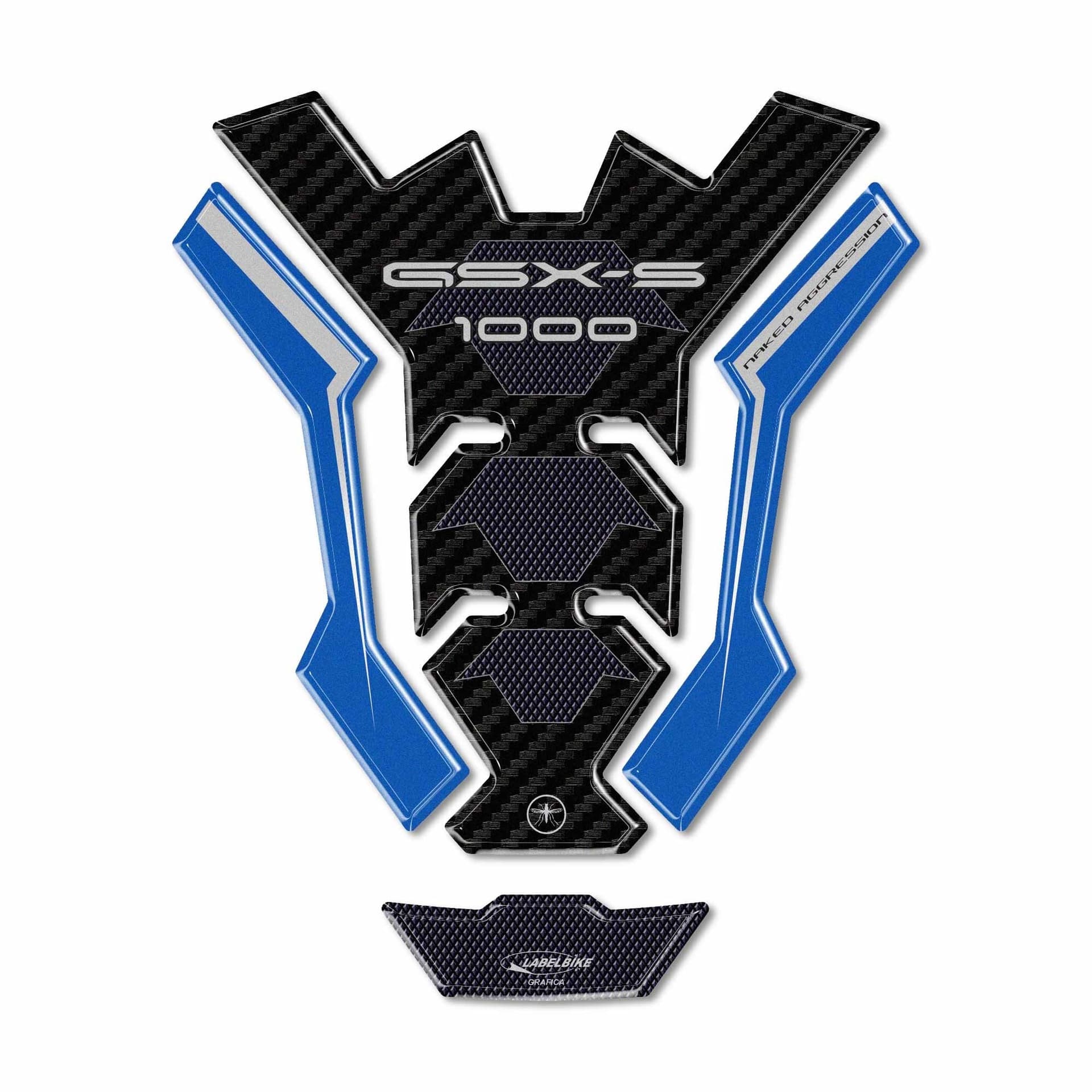 Paraserbatoio Adesivo Protezione moto compatibile con Suzuki GSX-S 1000 2025-26 in Paraserbatoio LabelBike - Bibbiano, commercioVirtuoso.it