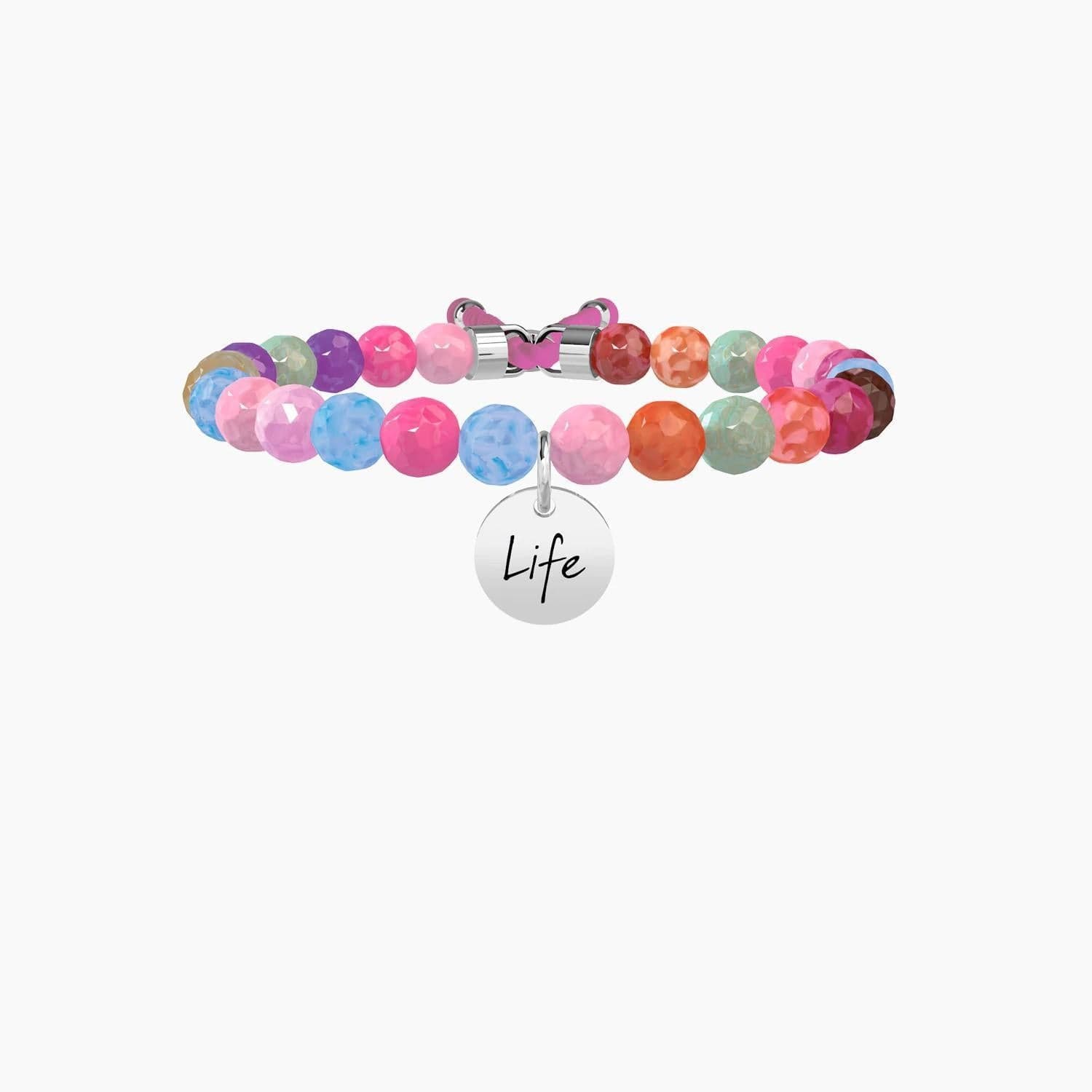 Kidult bracciale - AGATA MULTICOLOR | FANTASIA in Bracciali Alba Gioielli - Casoria, commercioVirtuoso.it